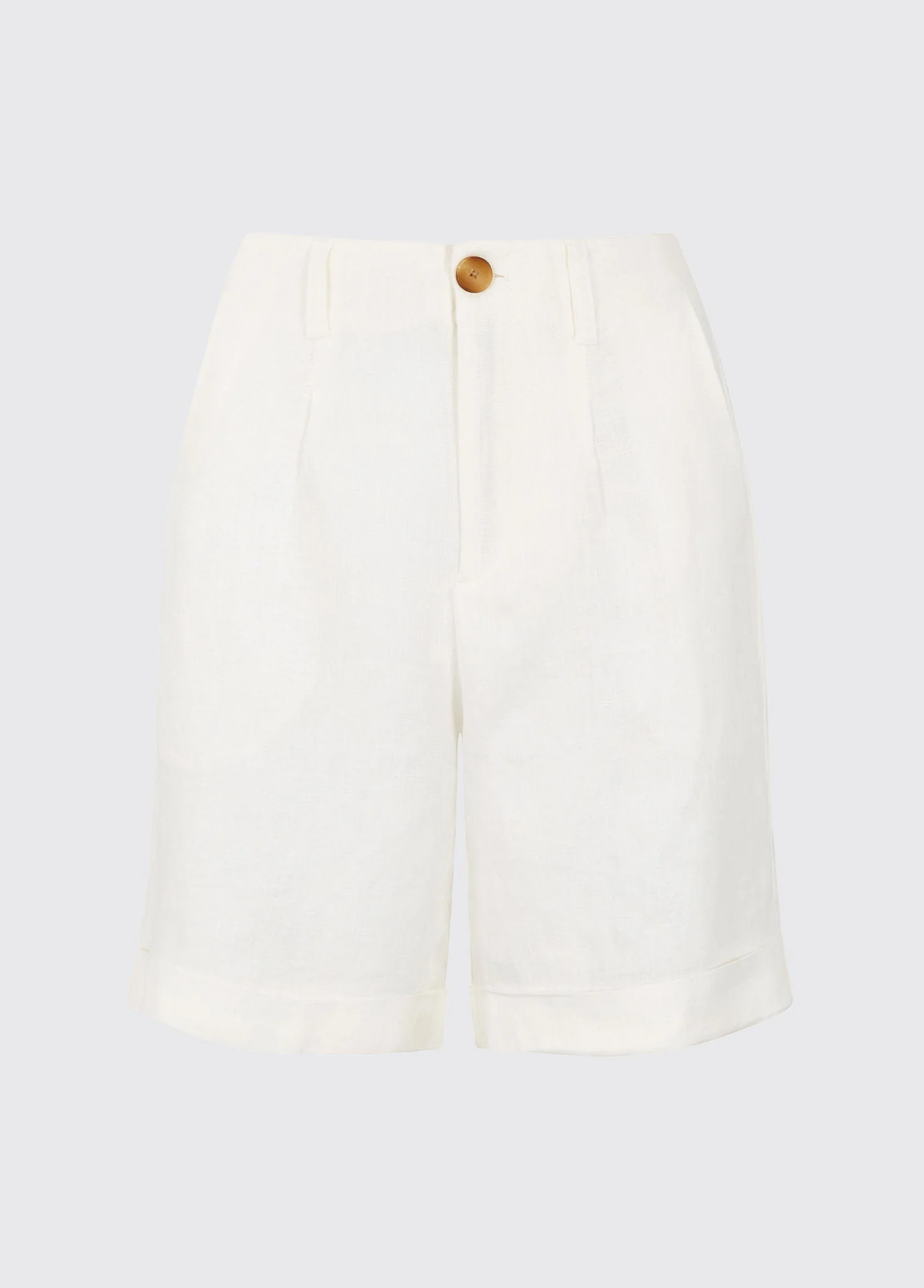 Maryland Women’s linen shorts - White