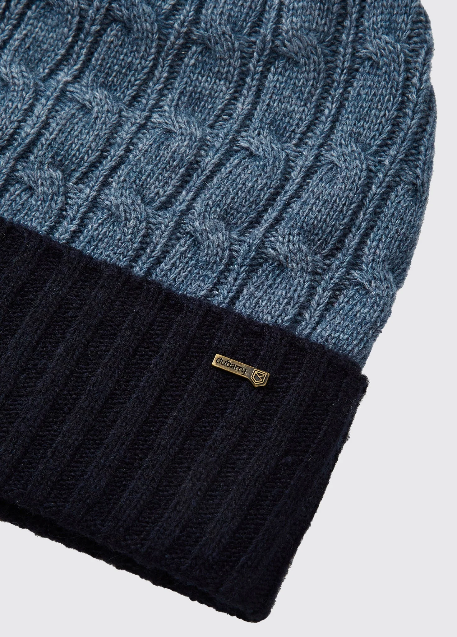 Meehan Women’s Knitted Hat - Navy - Image 2