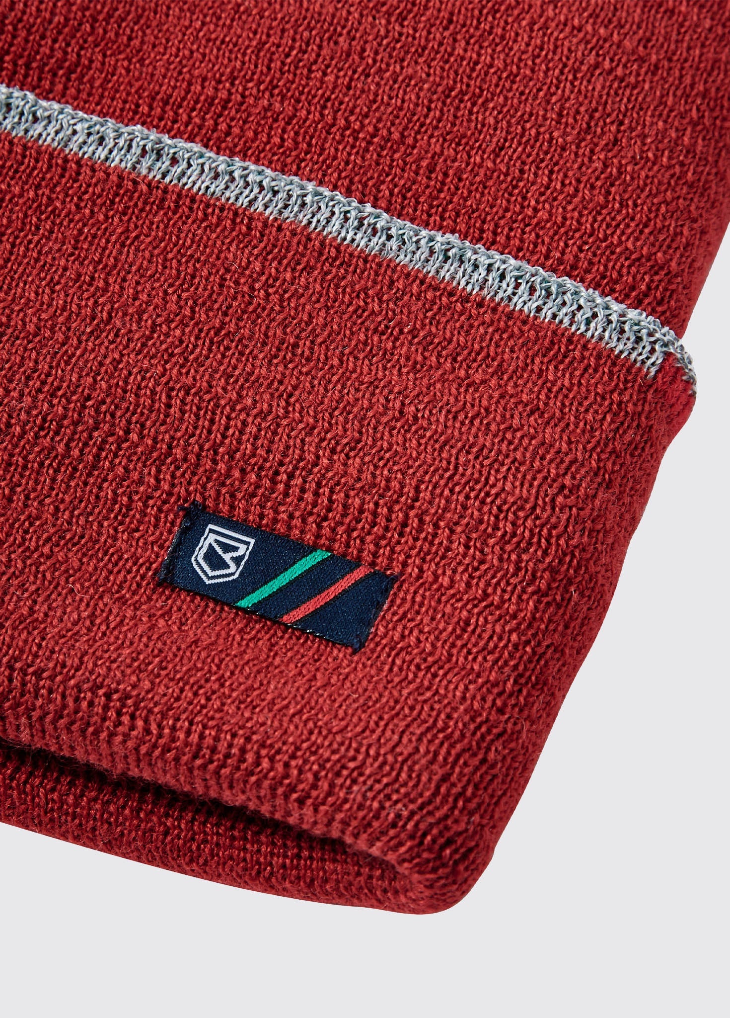 Castara Mens Beanie - Red - Image 2