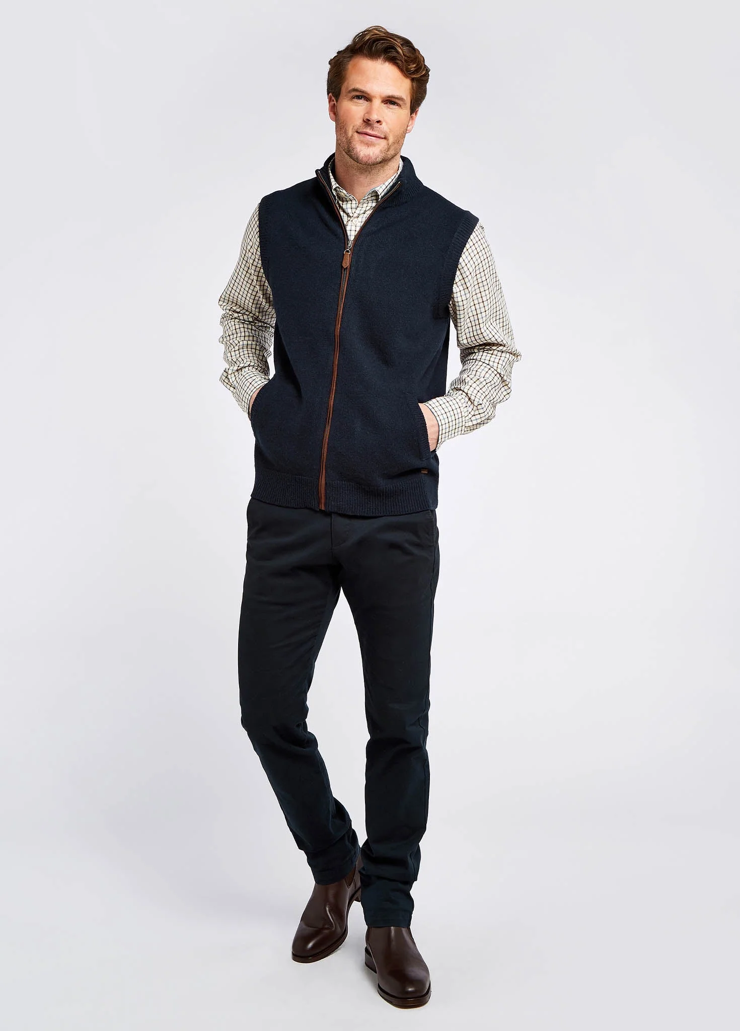 Upperwood Bodywarmer - Navy - Image 2
