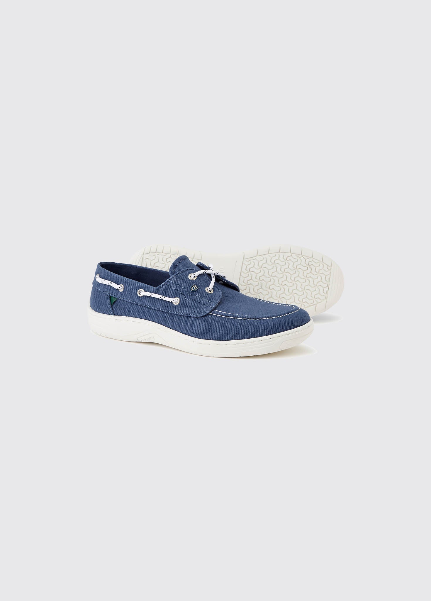 Santorini Canvas Deck Shoe - Denim - Image 2