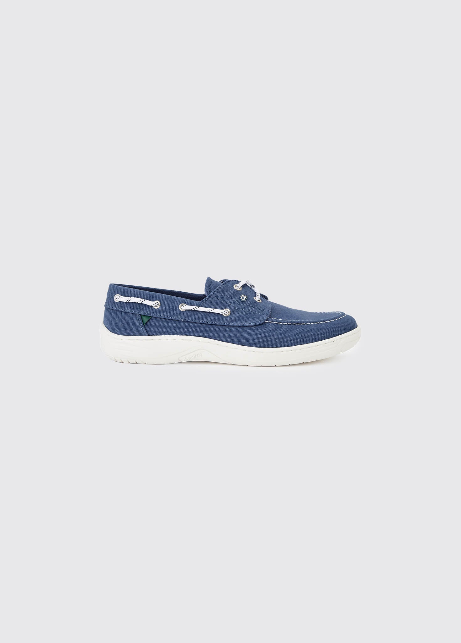 Santorini Canvas Deck Shoe - Denim - Image 4
