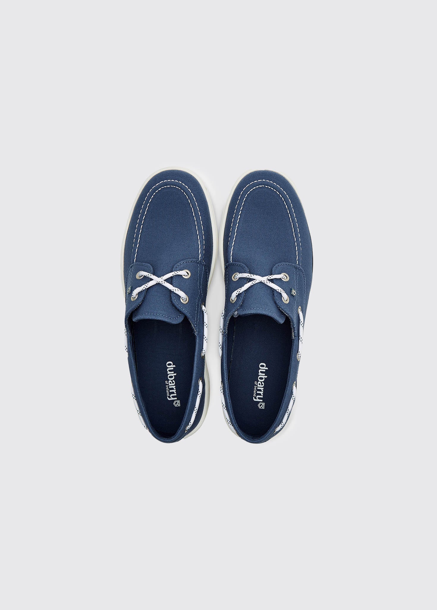Santorini Canvas Deck Shoe - Denim - Image 6