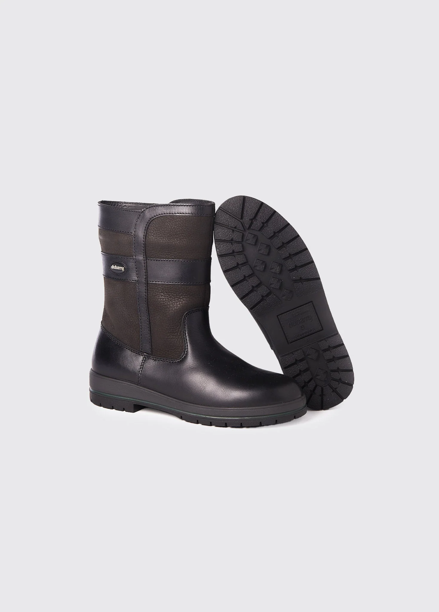 Roscommon Mens Country Boot - Black - Image 2