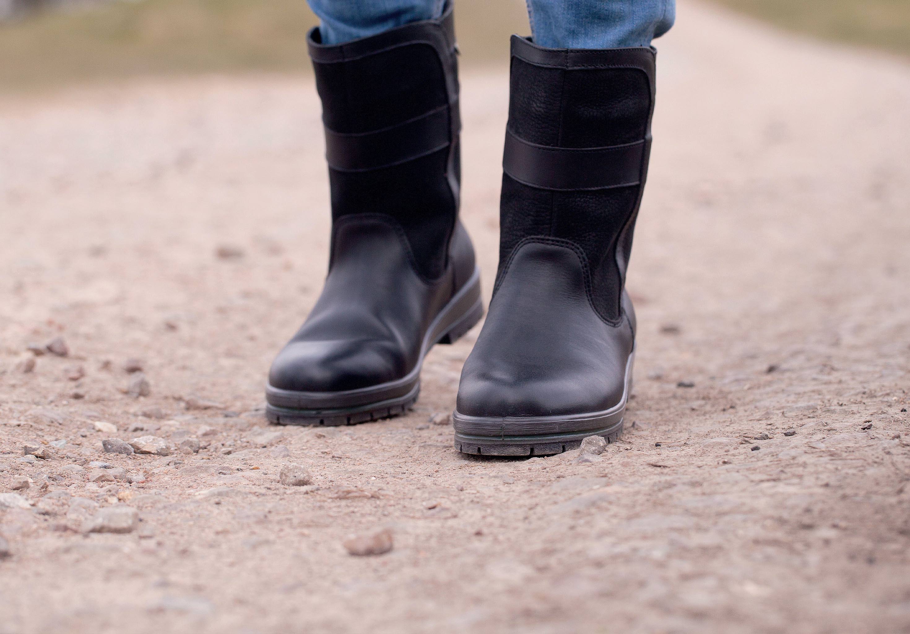 Roscommon Mens Country Boot - Black - Image 3
