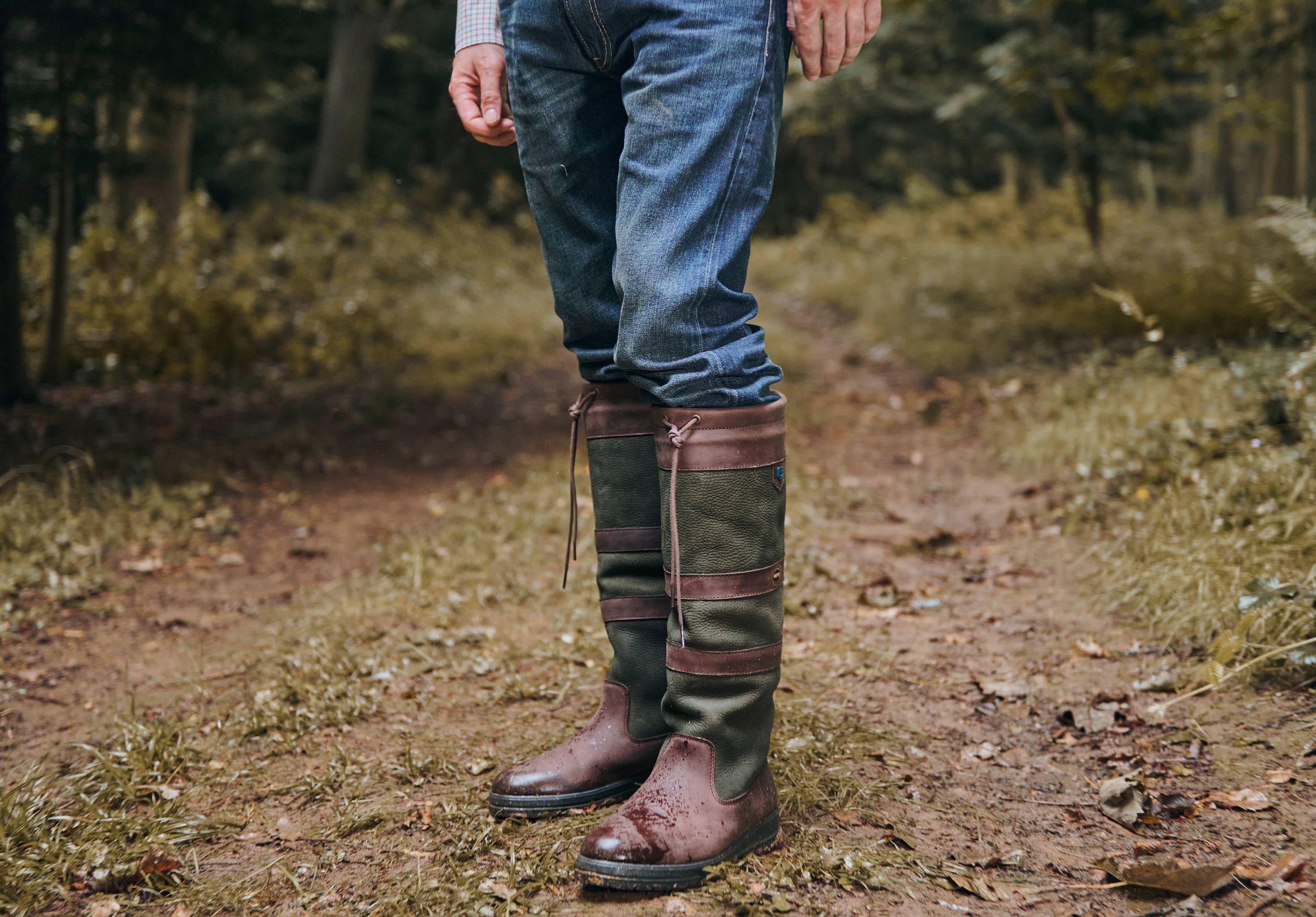 Galway Mens Country Boot - Ivy - Image 3