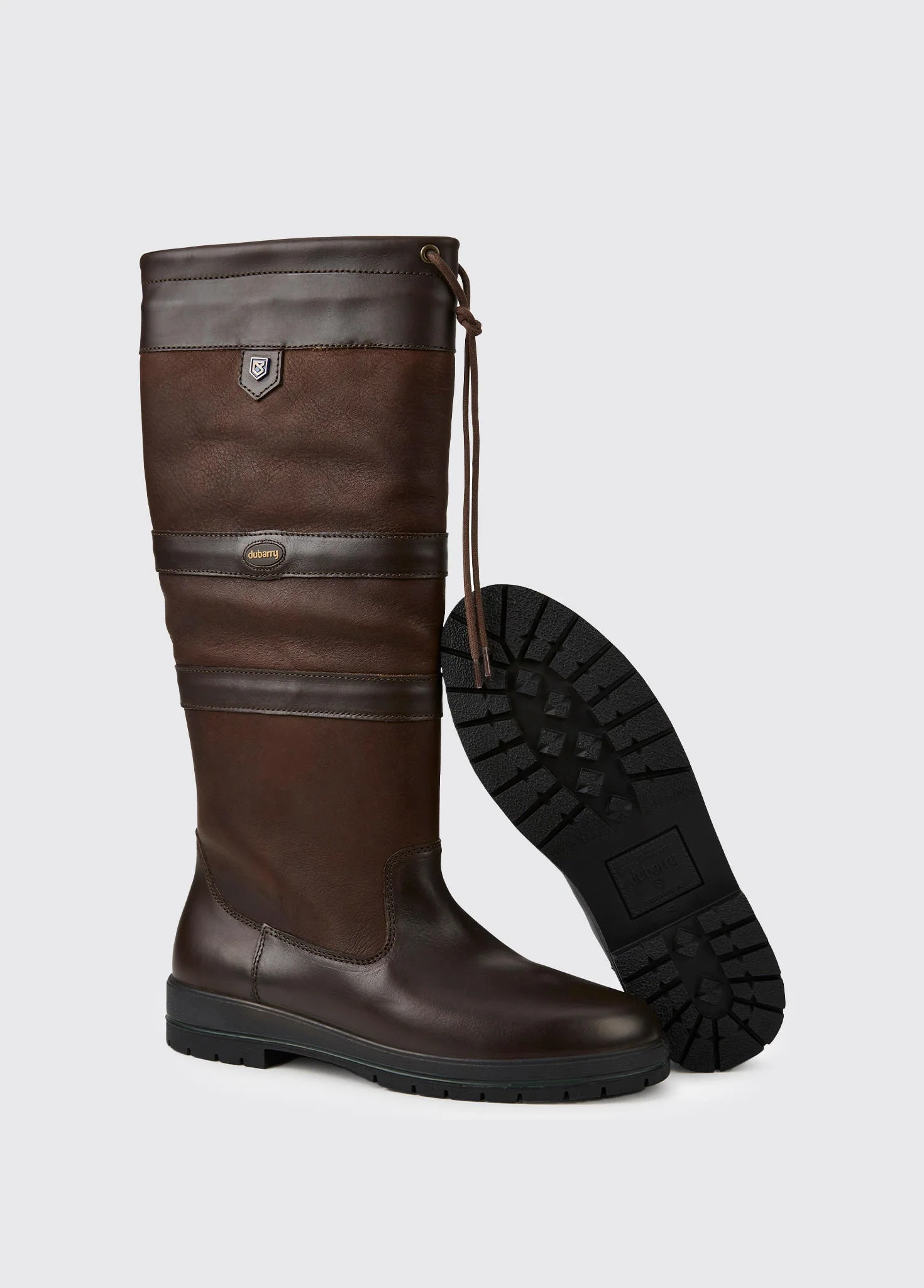 Galway Mens Country Boot - Mocha - Image 2