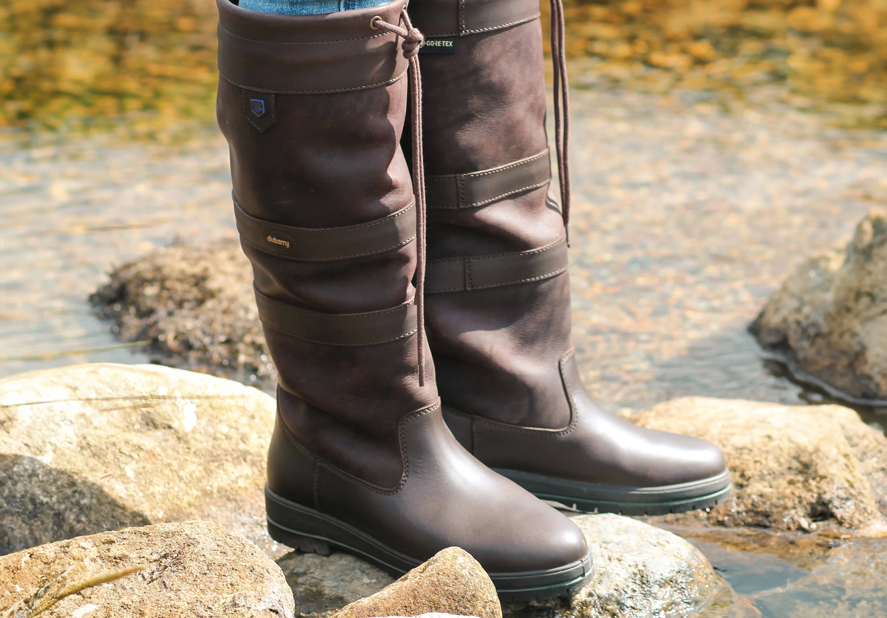 Galway Mens Country Boot - Mocha - Image 3