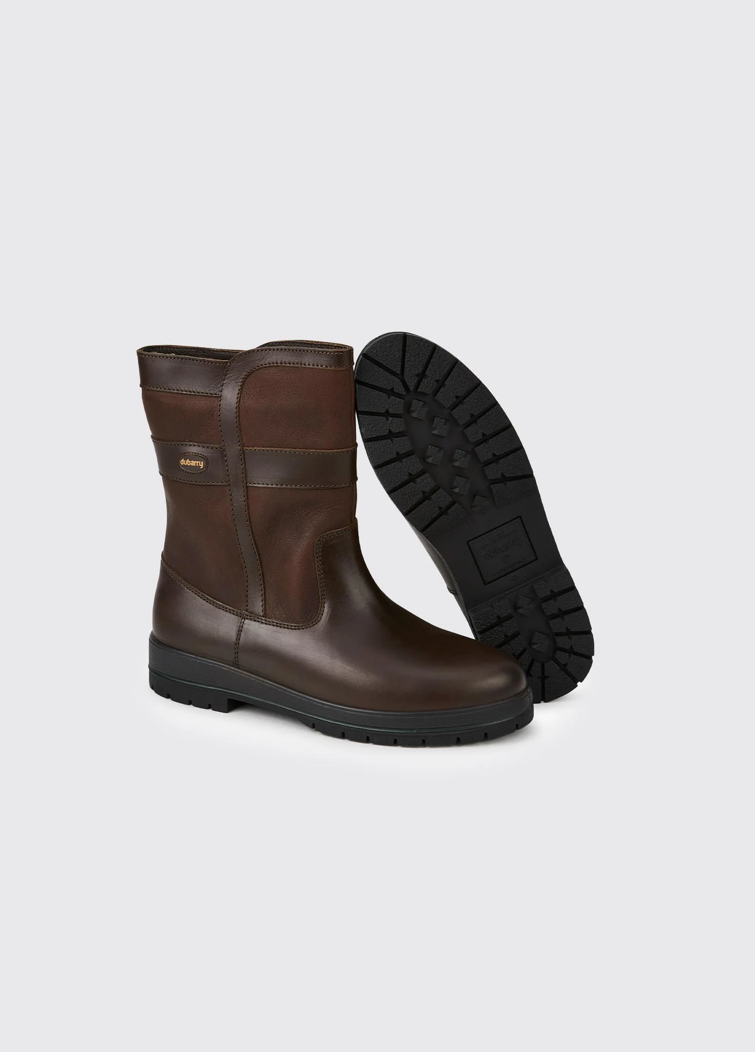 Roscommon Mens Country Boot - Mocha - Image 2