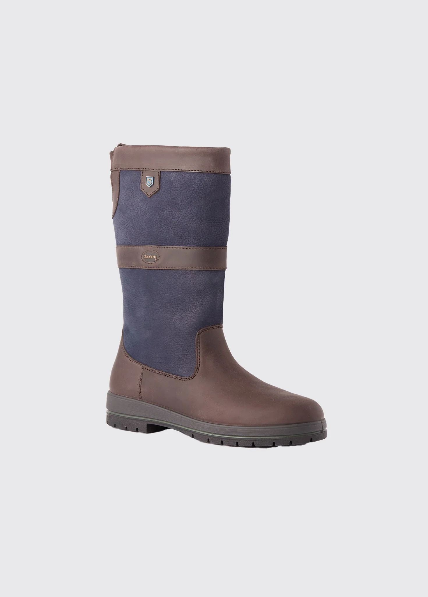 Kildare Mens Country Boot - Navy/Brown - Image 5