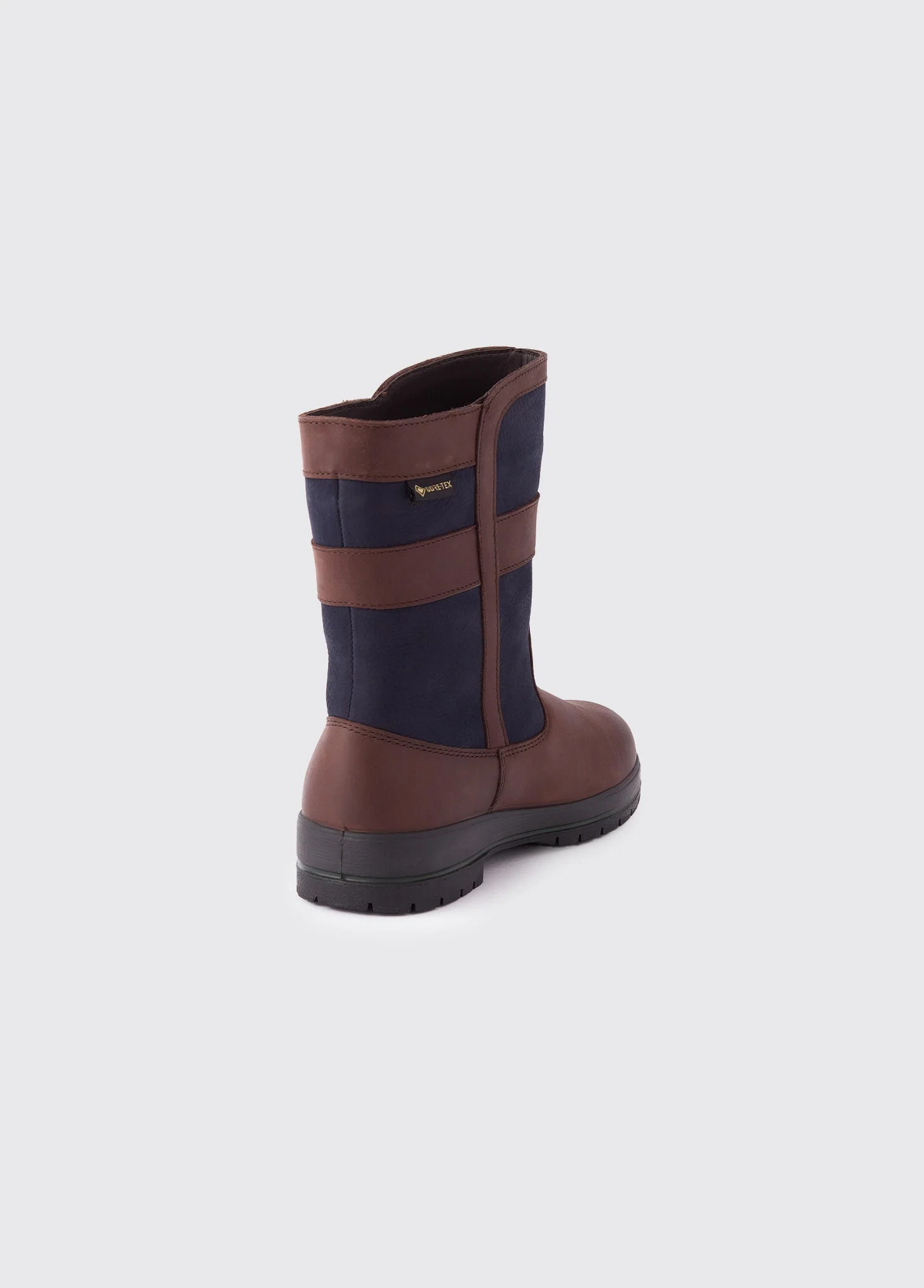 Roscommon Mens Country Boot - Navy/Brown - Image 6