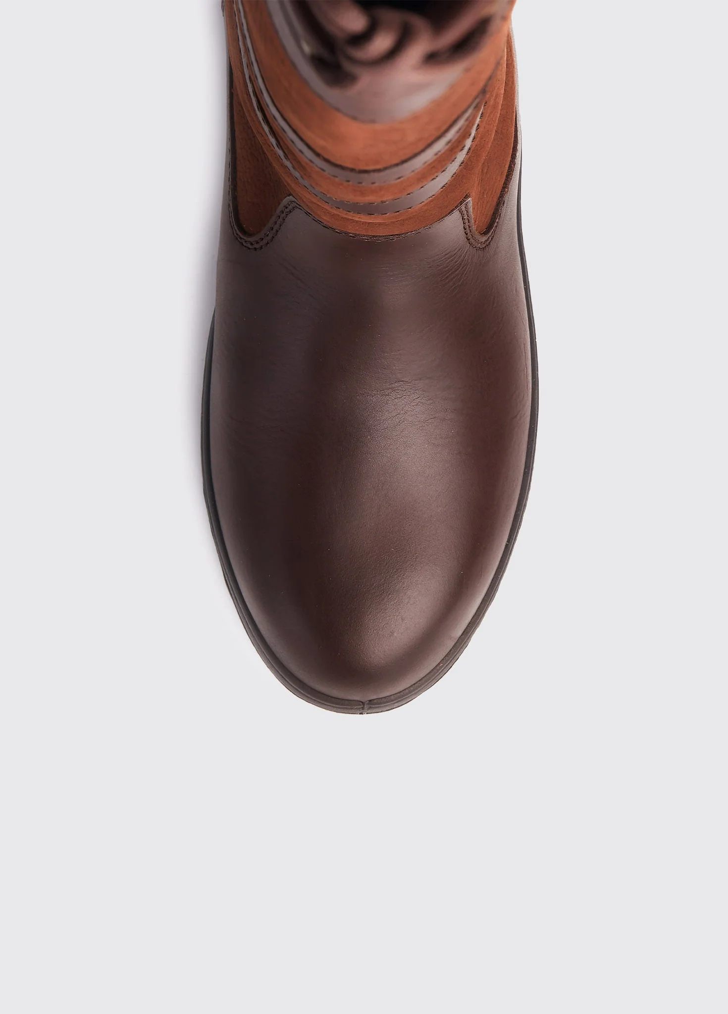 Galway Mens Country Boot - Walnut - Image 8