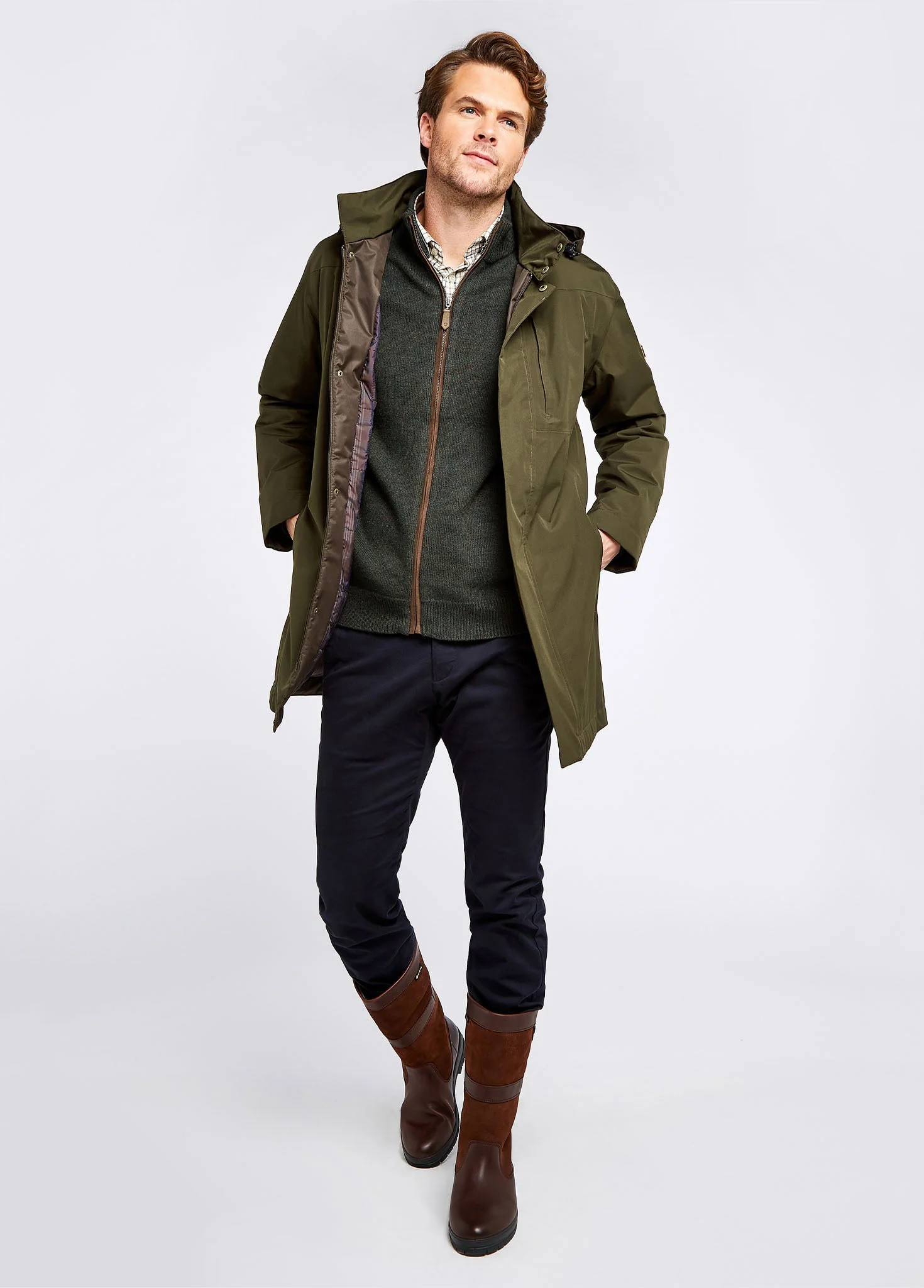Kildare Men's Country Boot - Walnut - Image 3