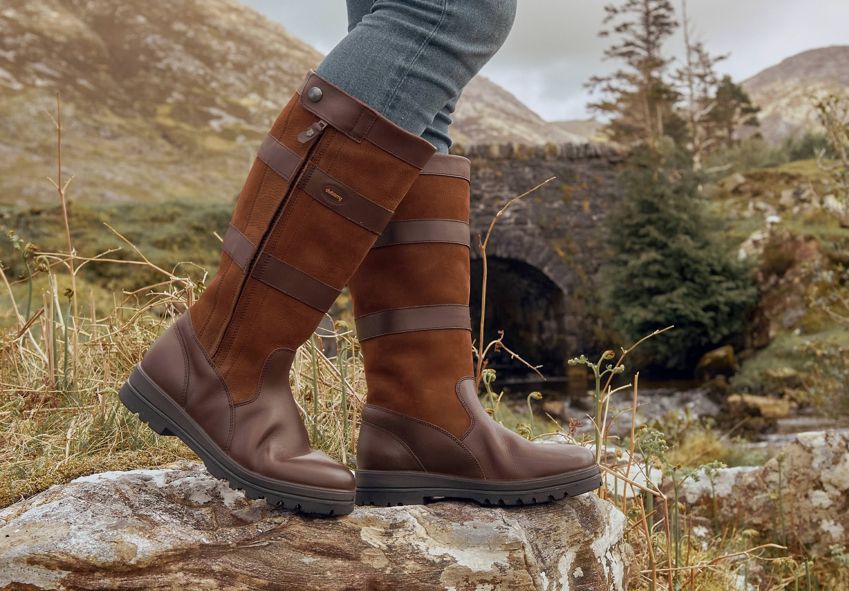 Wexford Mens ExtraFit™ Country Boot - Walnut - Image 3