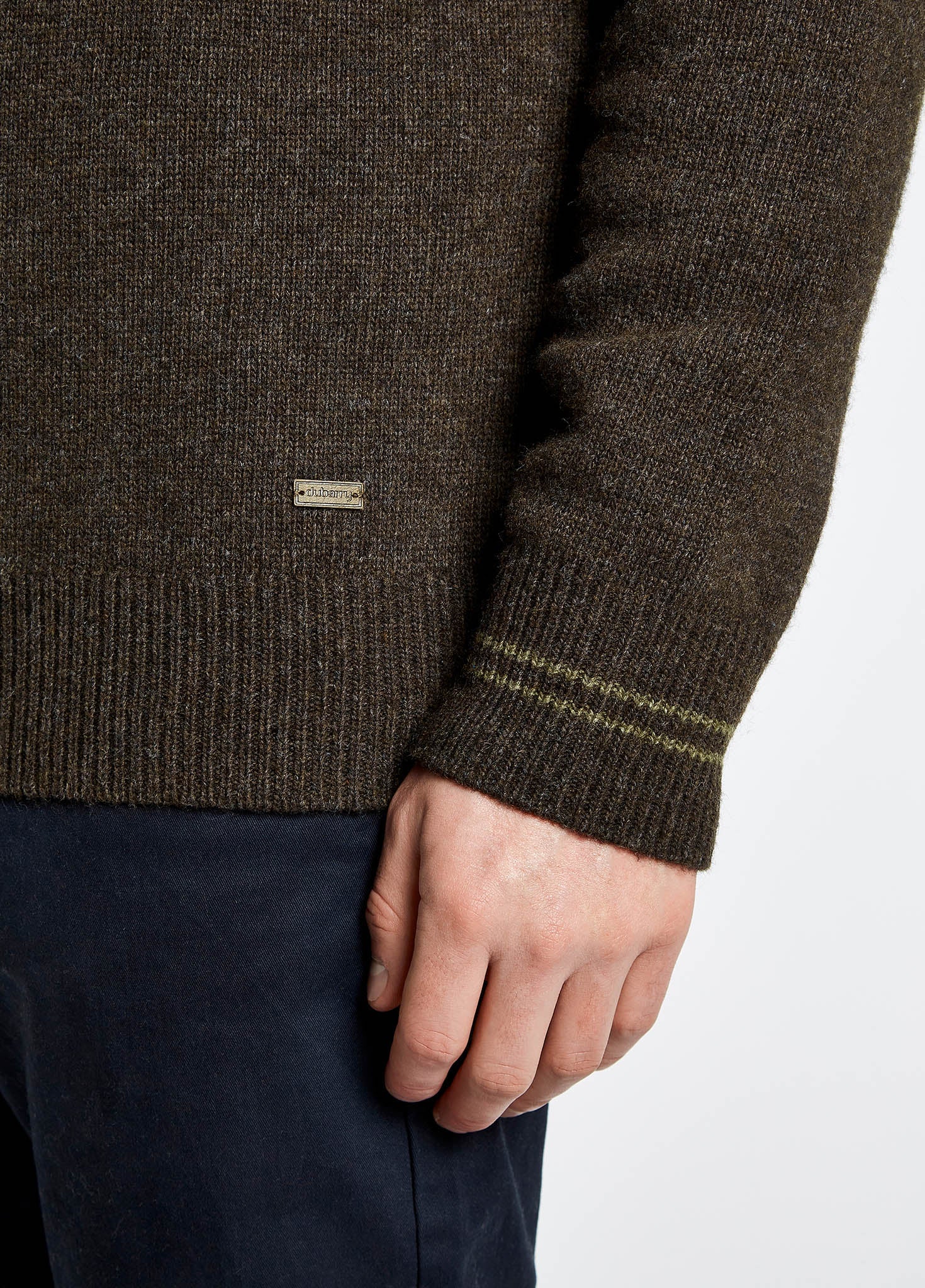 Clarinbridge Crew Neck Sweater - Mahogany - Image 5