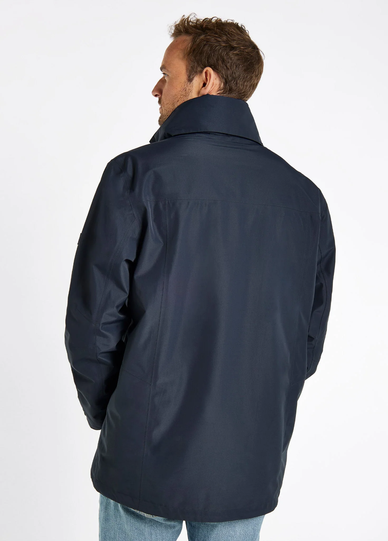 Crossbarry Waterproof Jacket - Navy - Image 6