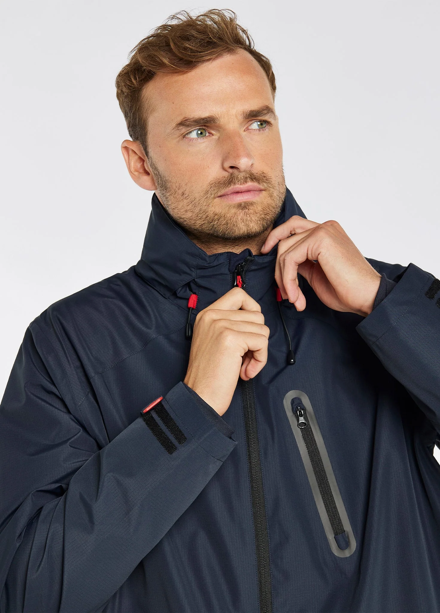 Crossbarry Waterproof Jacket - Navy - Image 7