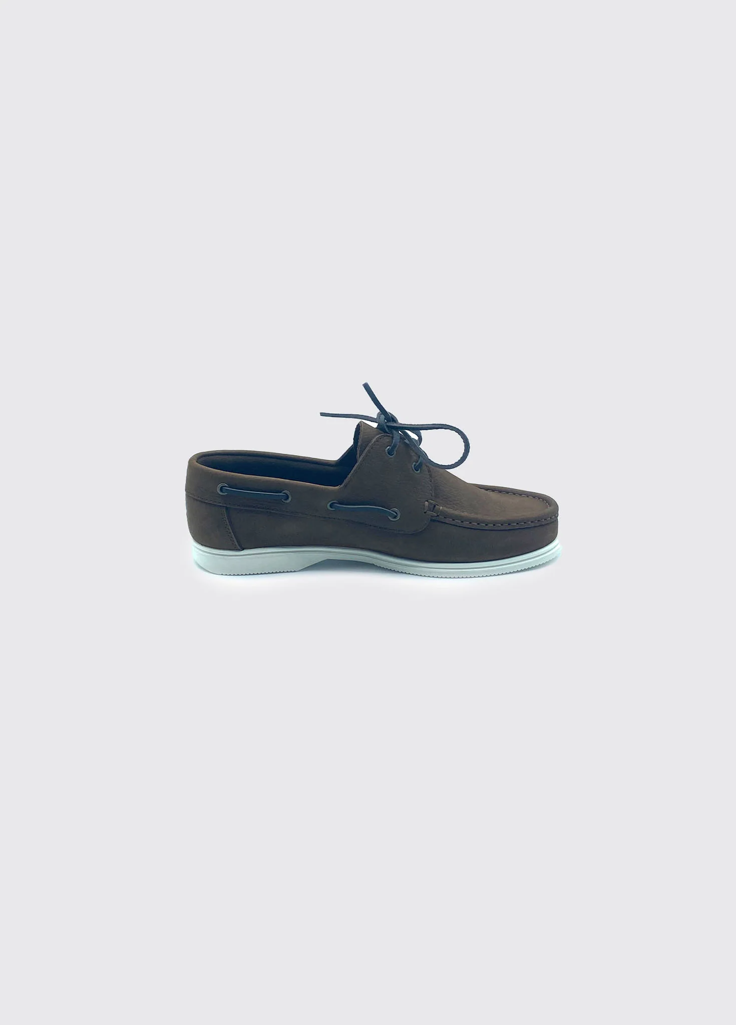 Admirals Men's Deck Shoe - Walnut - Image 4