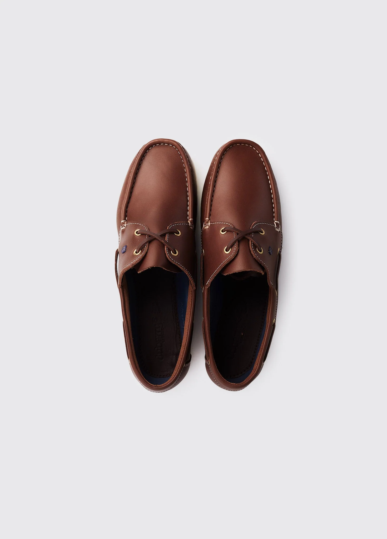 Admirals Men's Deck Shoe - Brown - Image 7