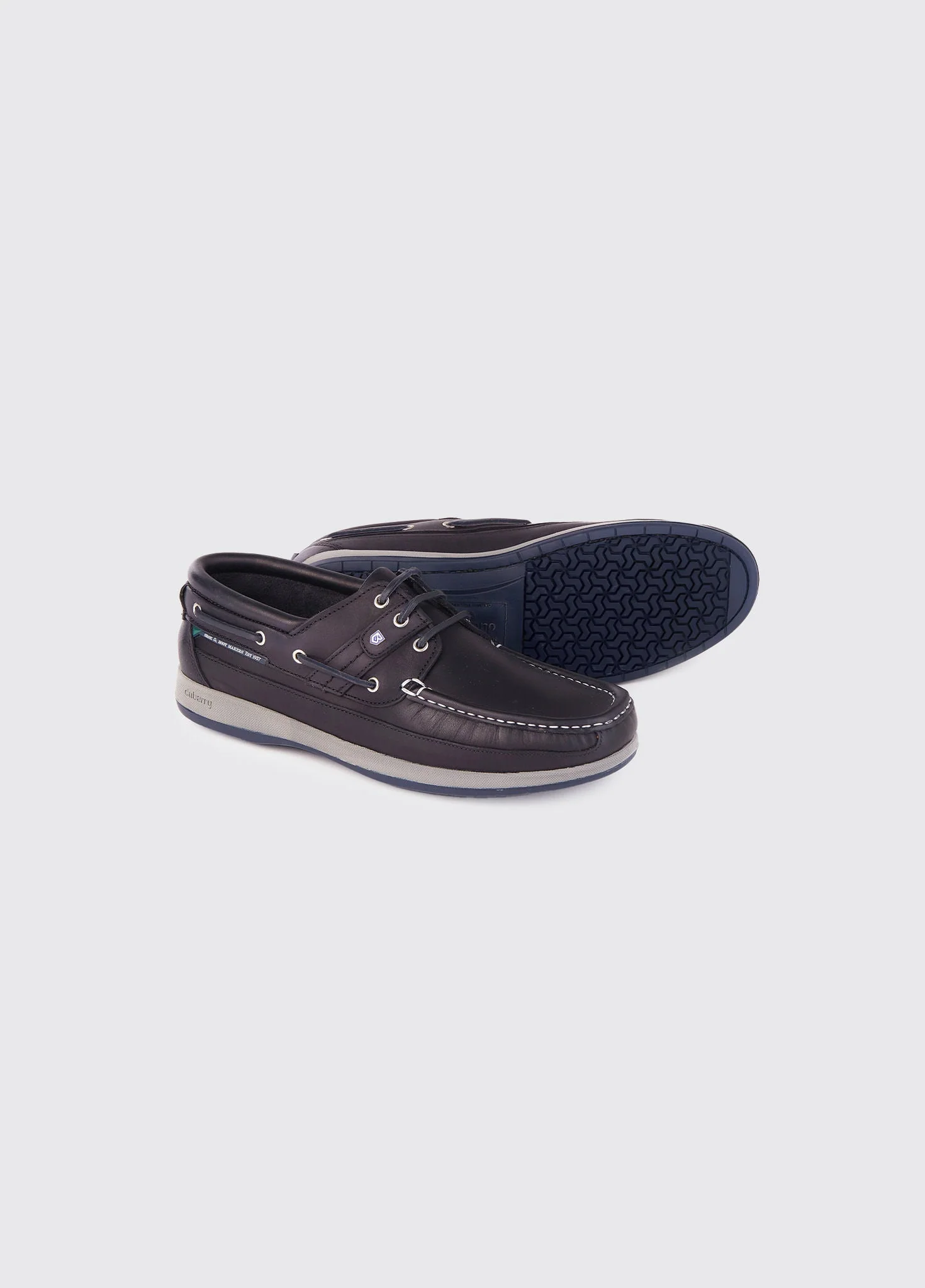 Atlantic Deck Shoe - Navy - Image 2