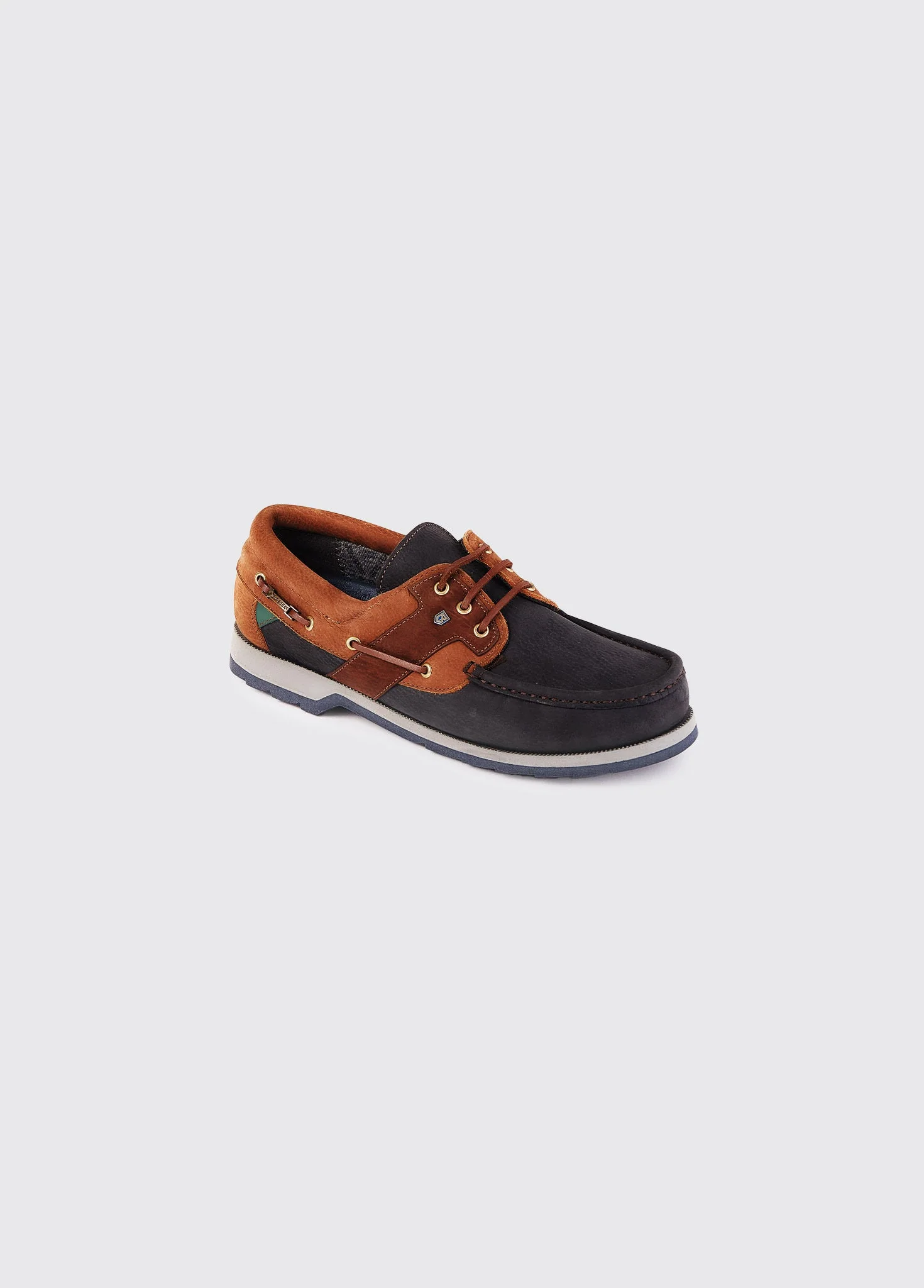 Clipper Deck Shoe - Navy/Brown - Image 5