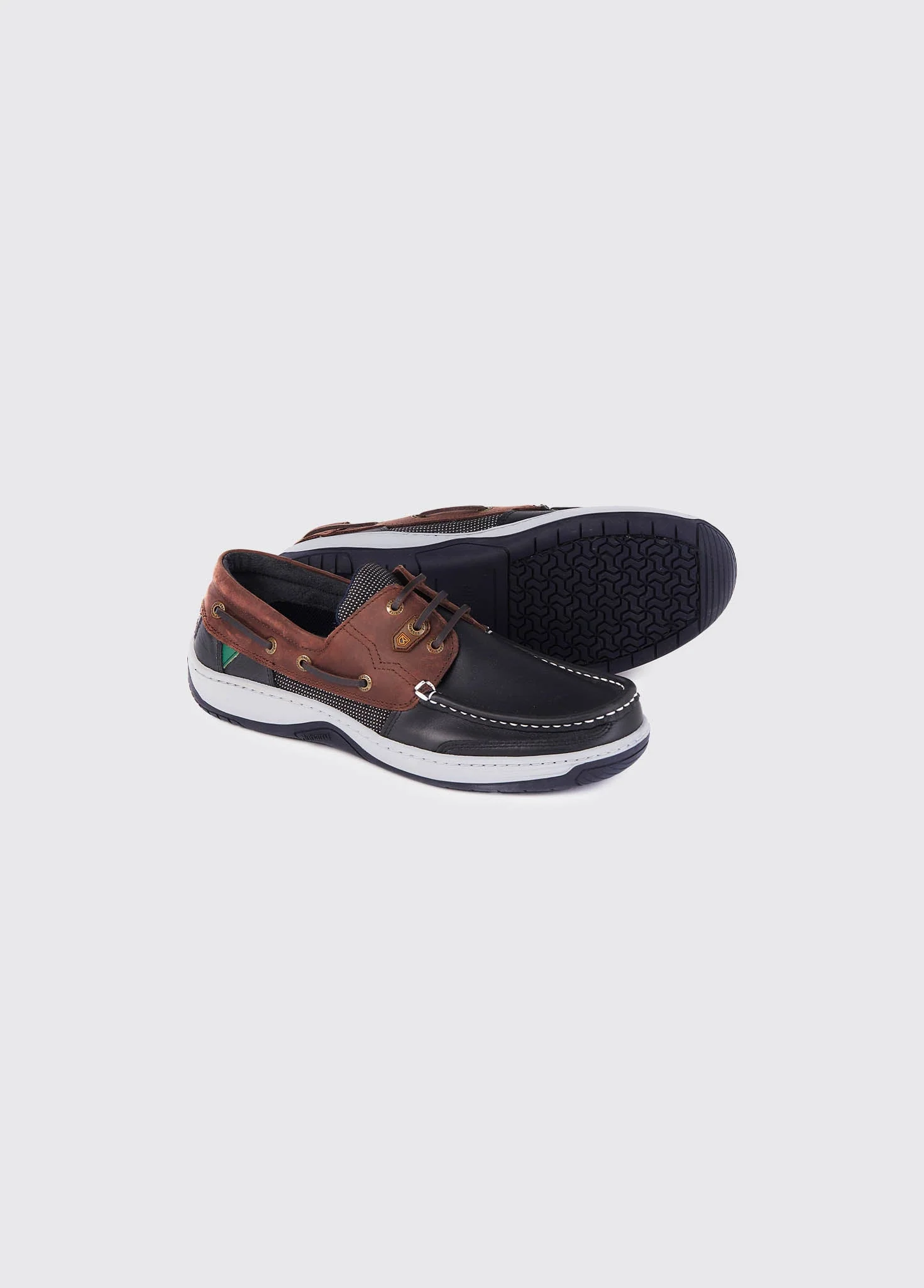 Regatta Deck Shoe - Navy/Brown - Image 2
