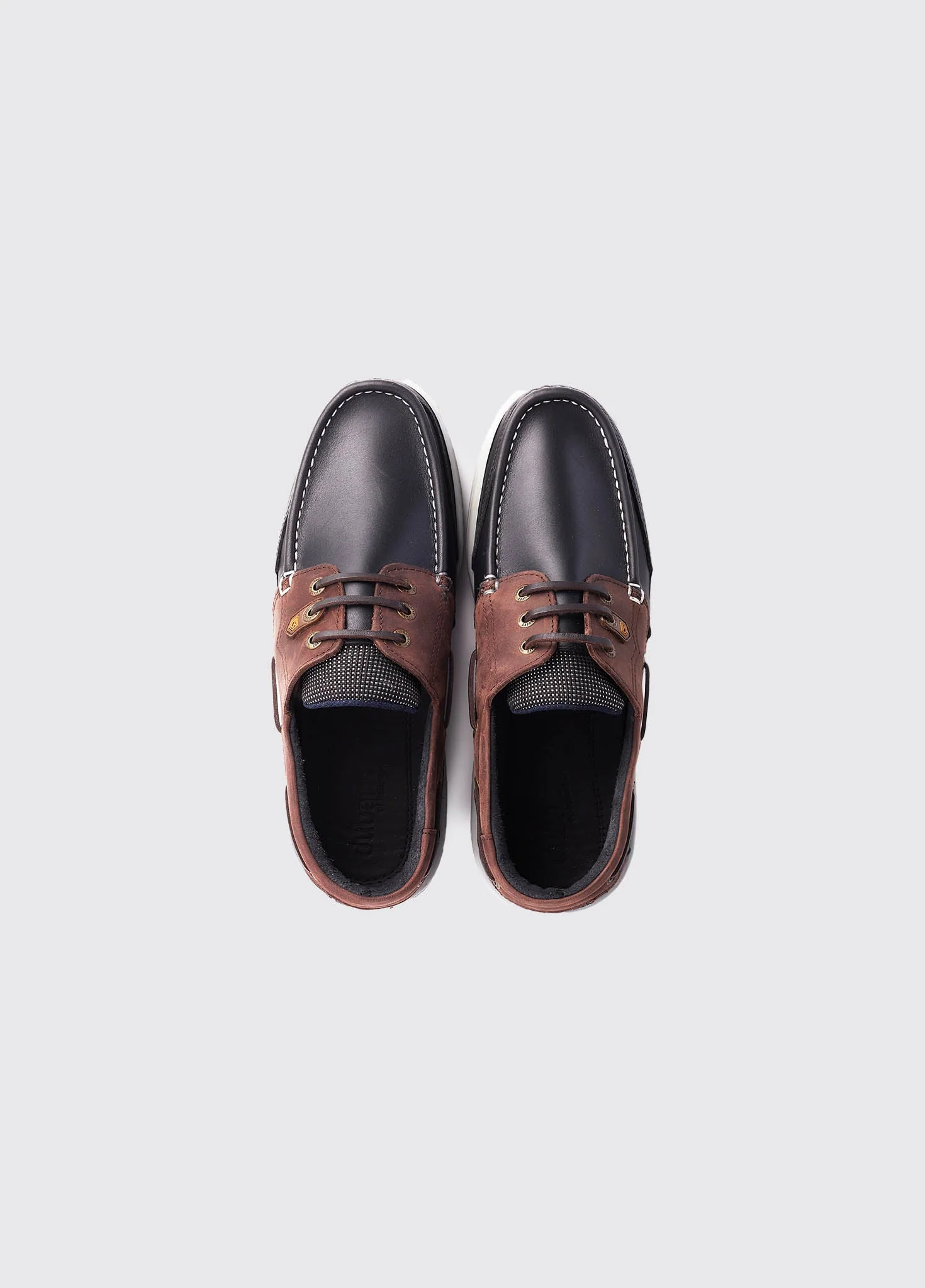 Regatta Deck Shoe - Navy/Brown - Image 5