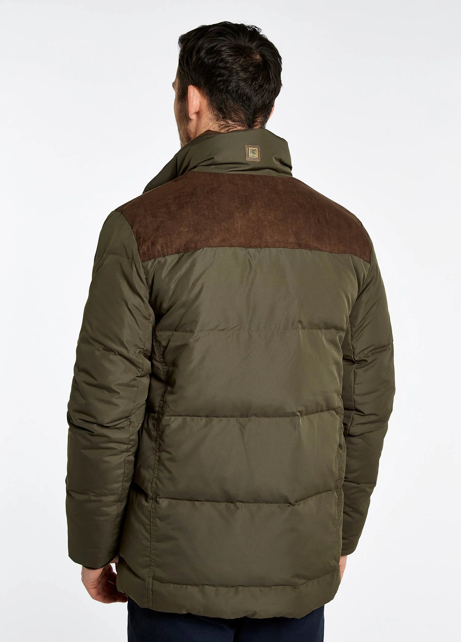 Talbot Down Filled Jacket - Olive - Image 4