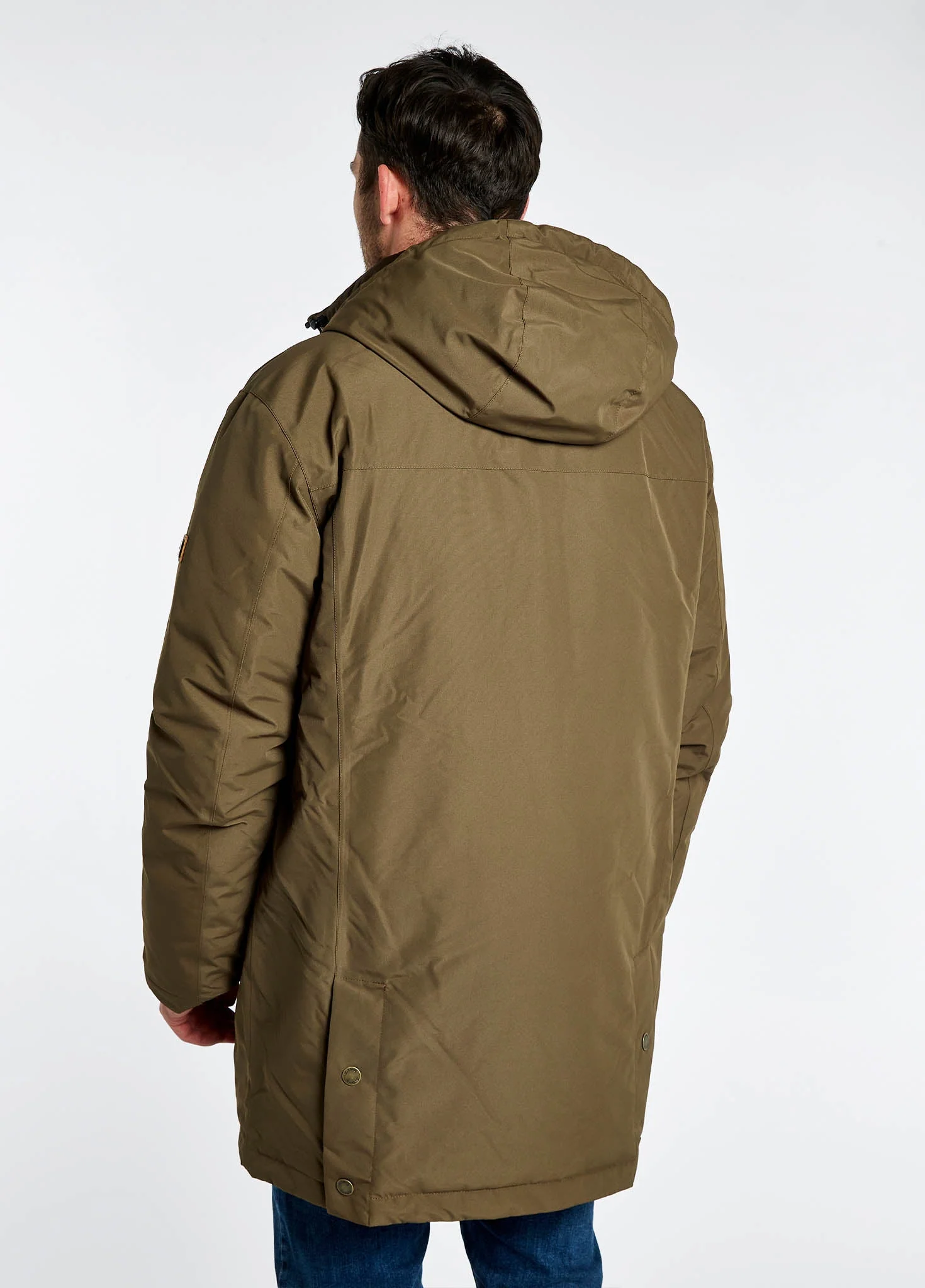 Urlingford Down Parka Jacket - Breen - Image 6