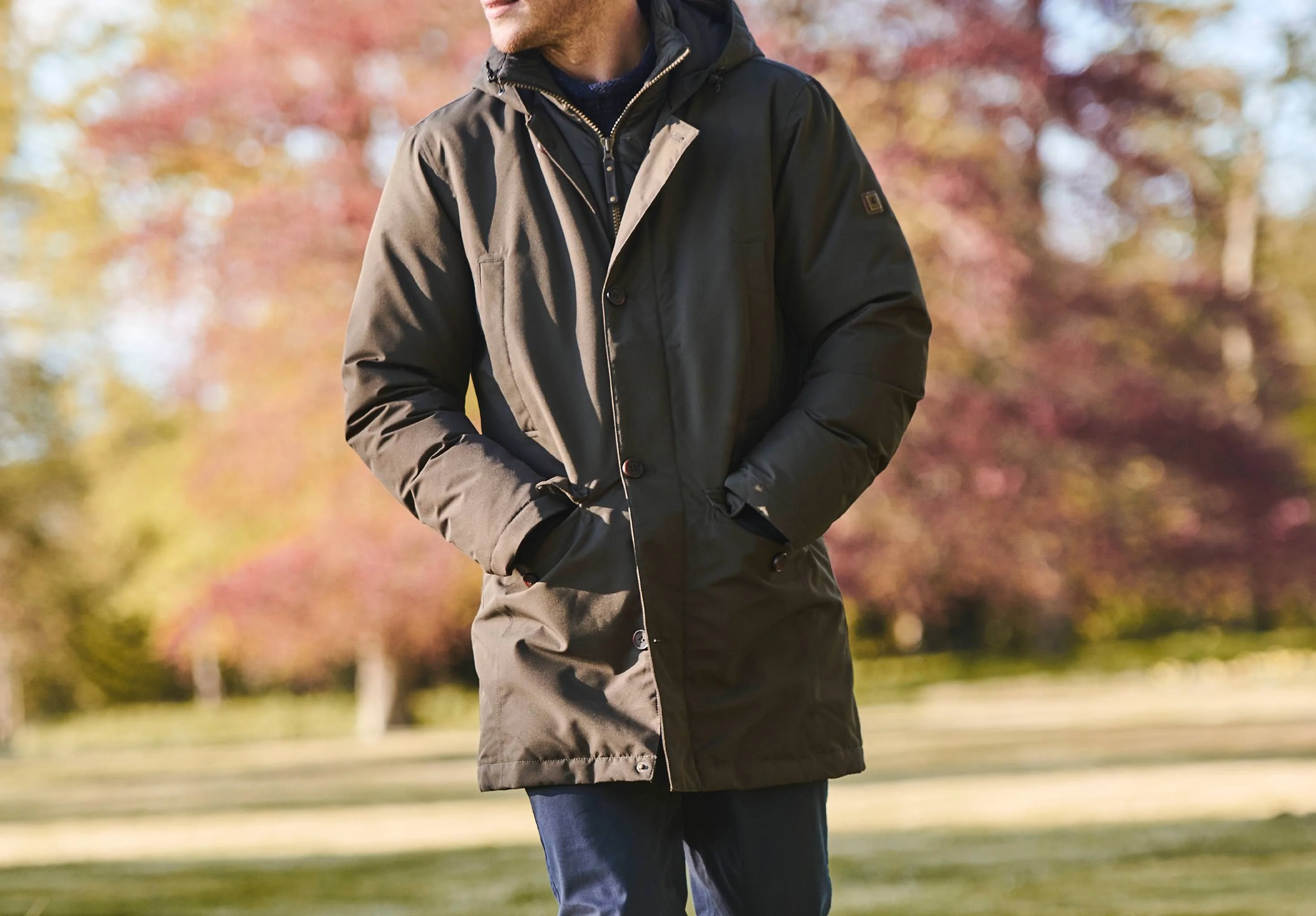 Urlingford Down Parka Jacket - Ivy - Image 2