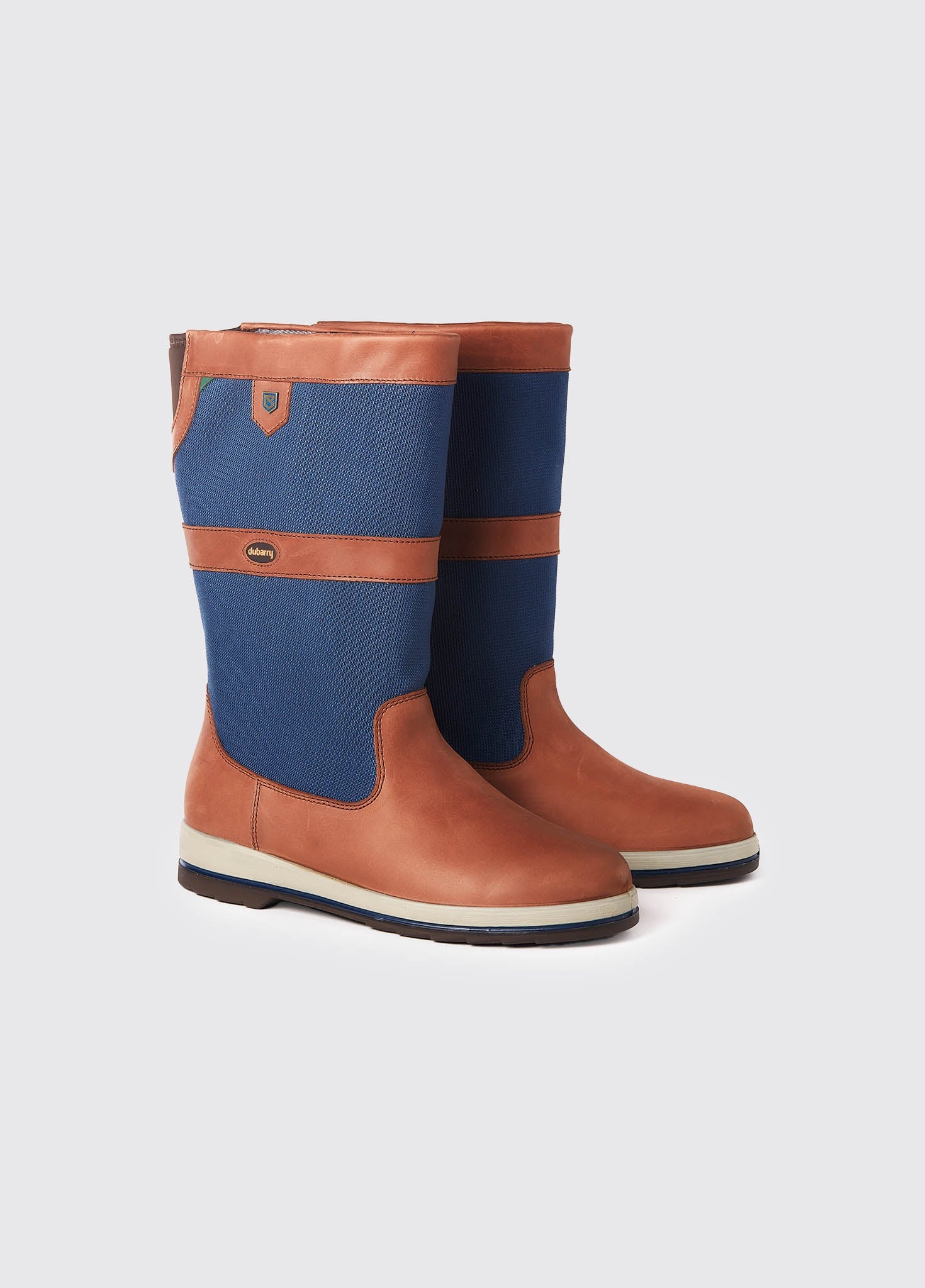 Shamrock Men's ExtraFit™ Sailing Boot - Navy/Brown