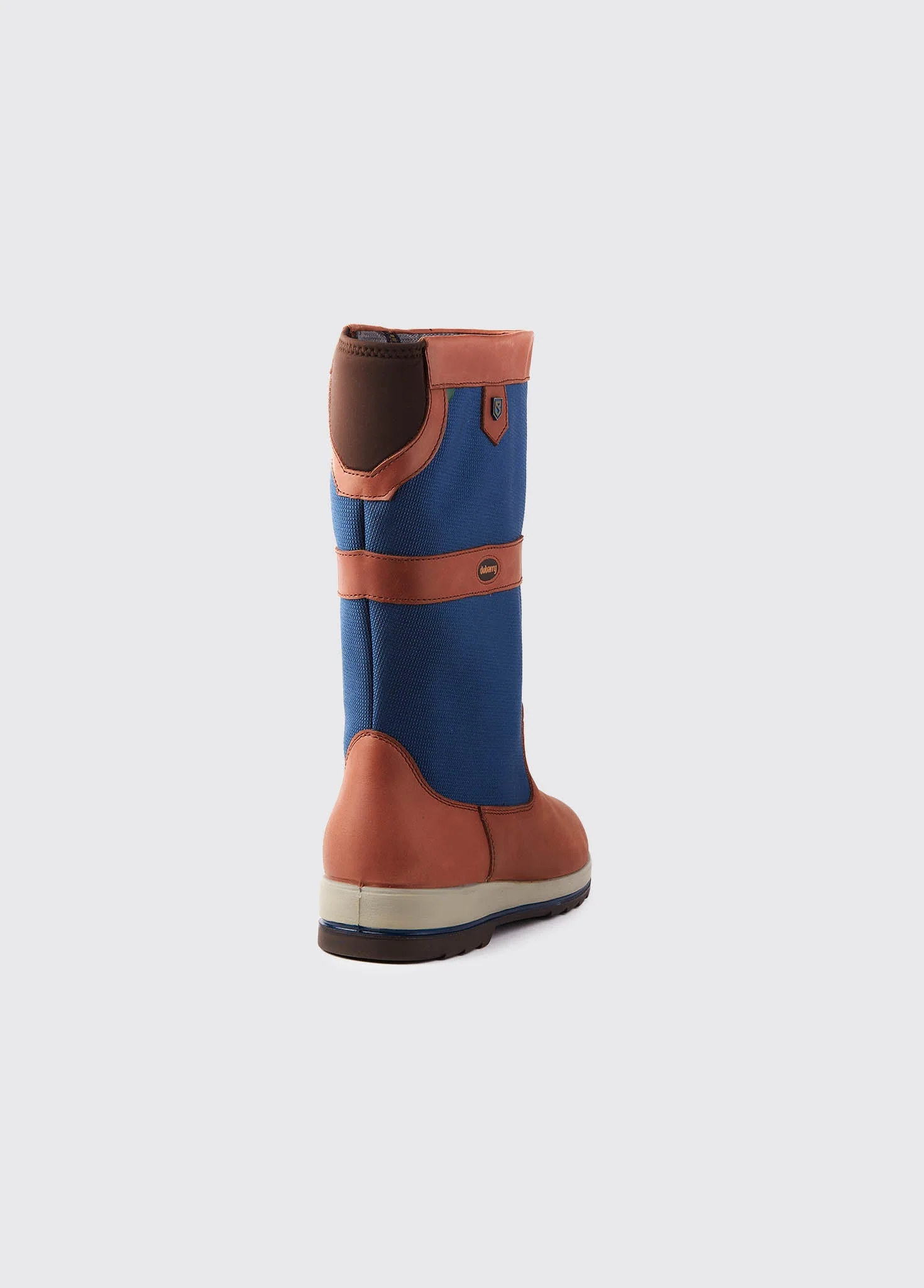Shamrock Men's ExtraFit™ Sailing Boot - Navy/Brown - Image 6