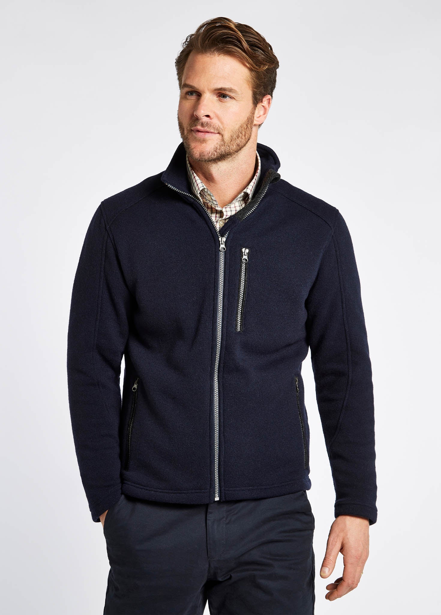 Whitepark Full Zip Jacket - Navy - Image 3