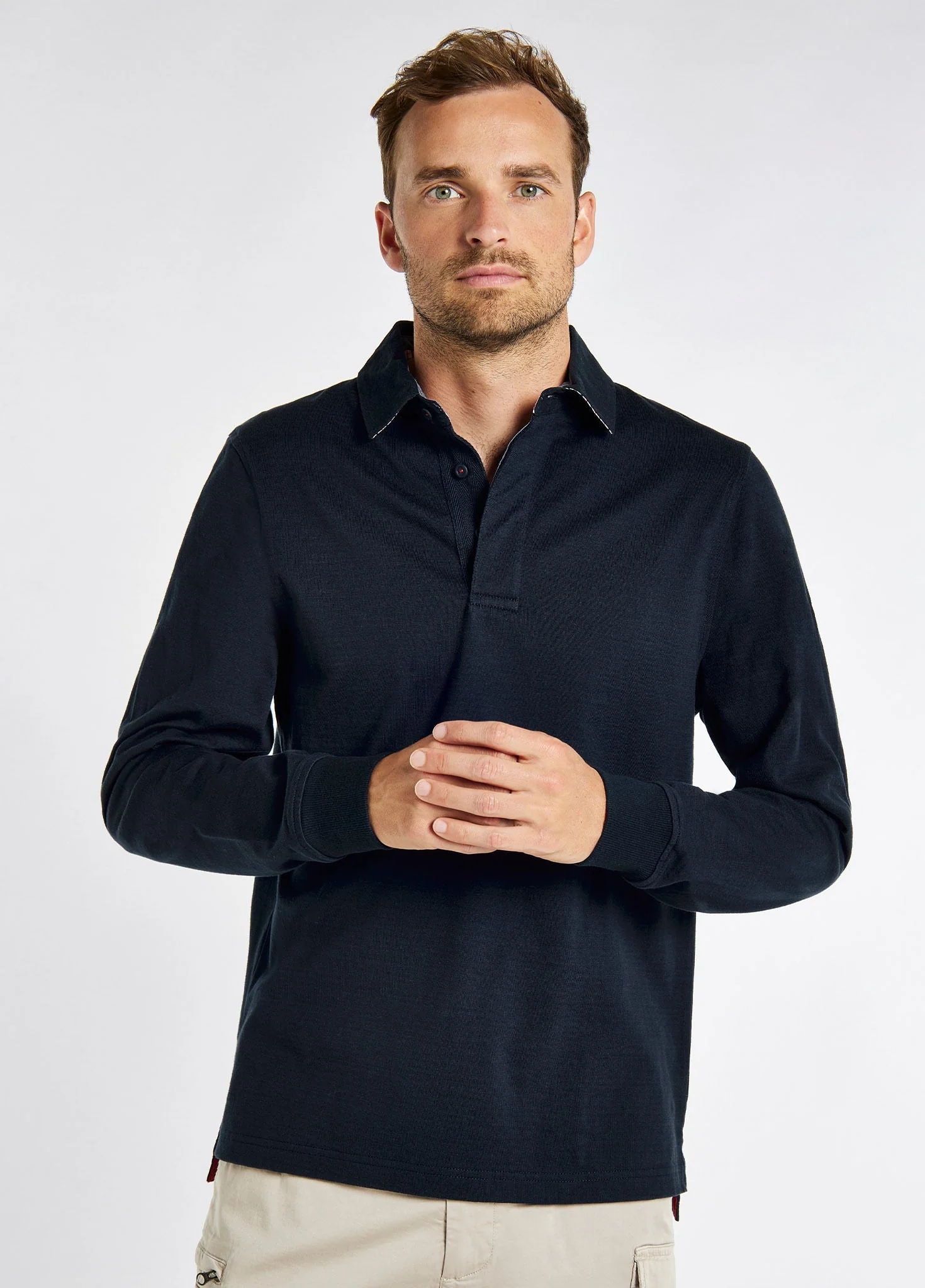Furlong rugby top - Navy - Image 4