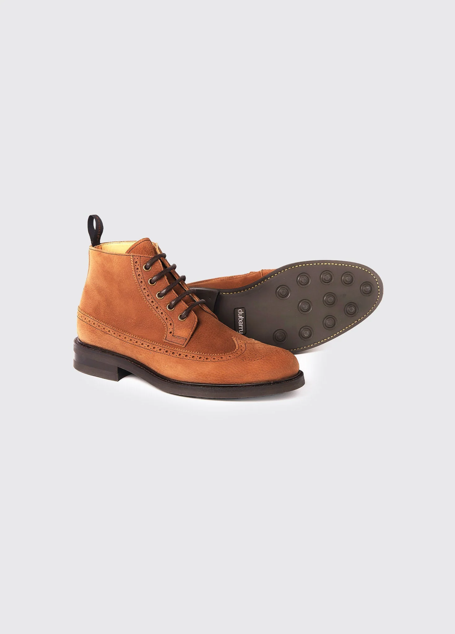 Down Goodyear Brogue Boot - Brown - Image 2