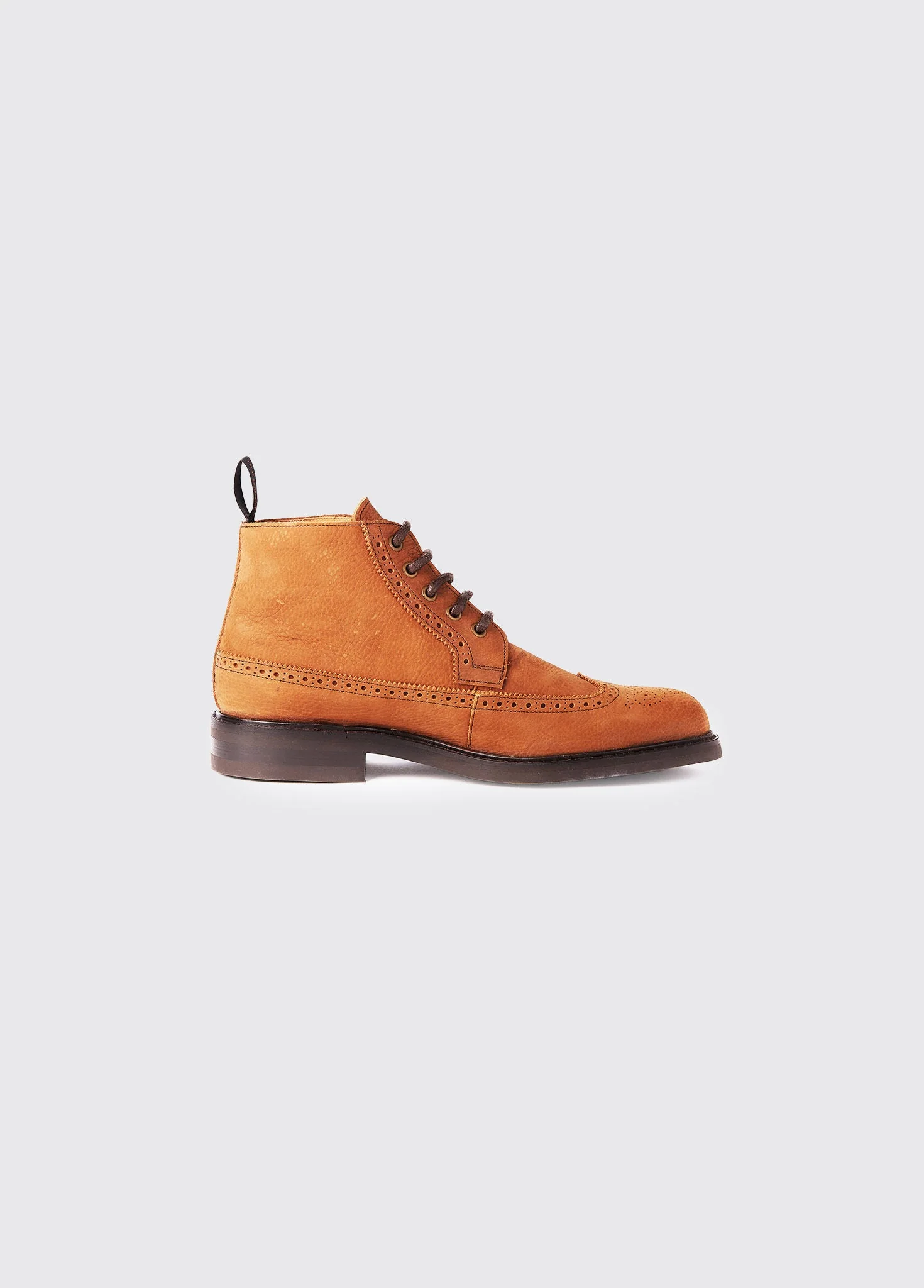 Down Goodyear Brogue Boot - Brown - Image 4