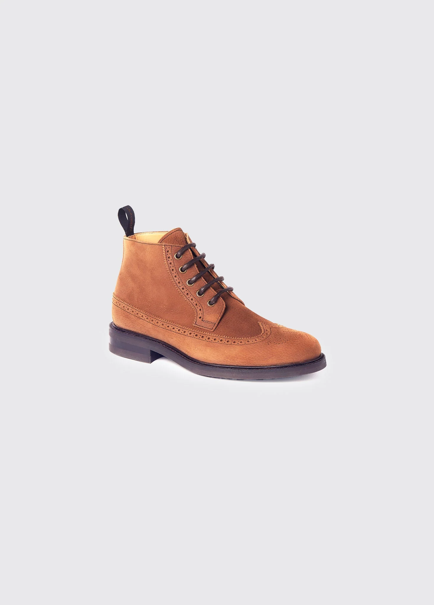 Down Goodyear Brogue Boot - Brown - Image 5