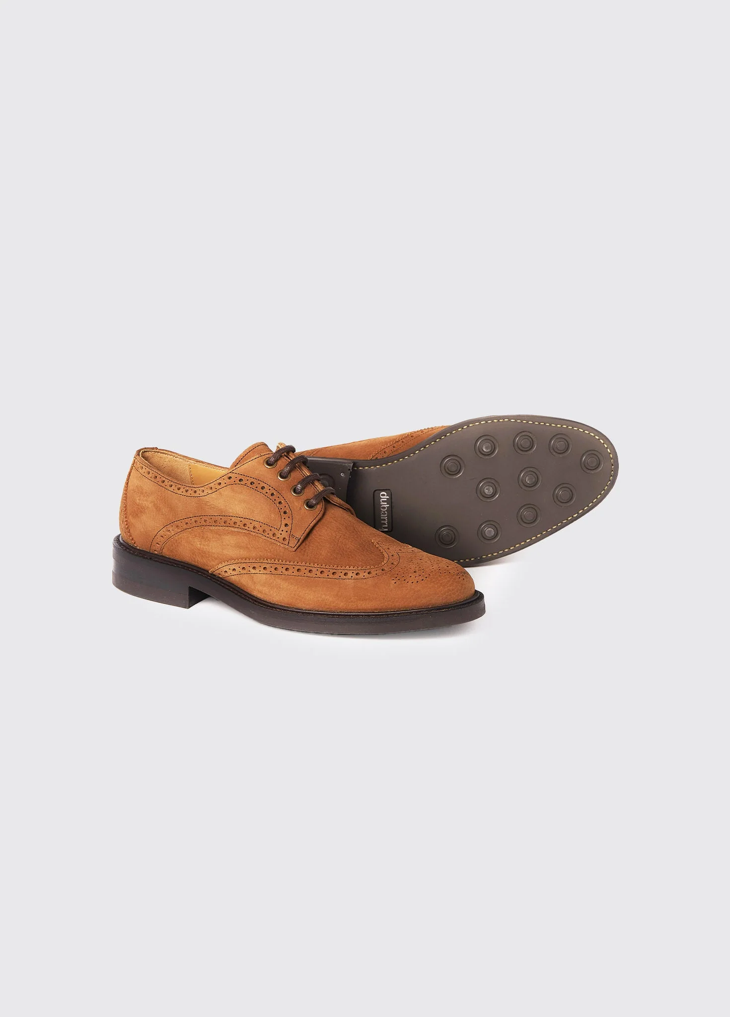 Derry Goodyear Brogue Shoes - Brown - Image 2