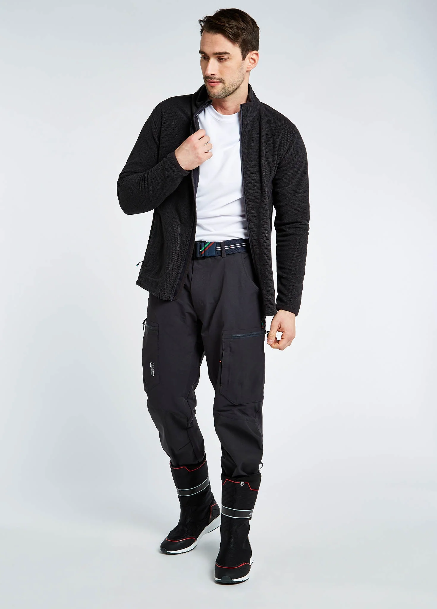 Dubrovnik Mens - Technical trousers Regular - Graphite - Image 2
