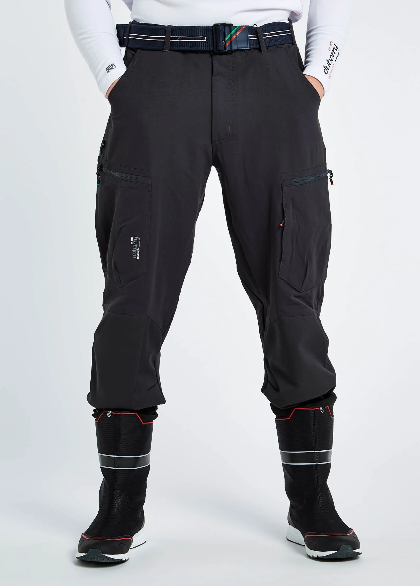 Dubrovnik Mens - Technical trousers Regular - Graphite - Image 4