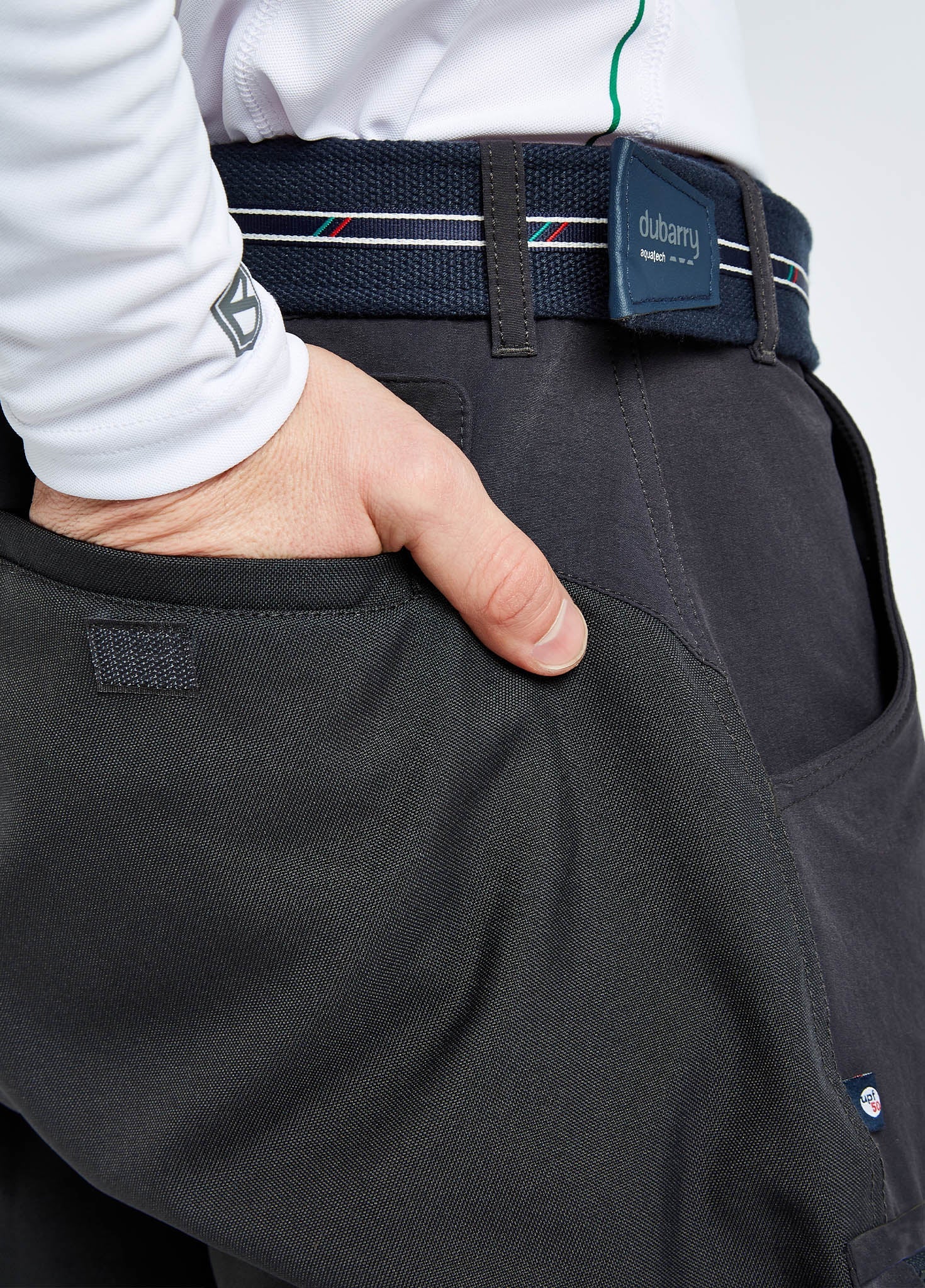 Dubrovnik Mens - Technical trousers Regular - Graphite - Image 6