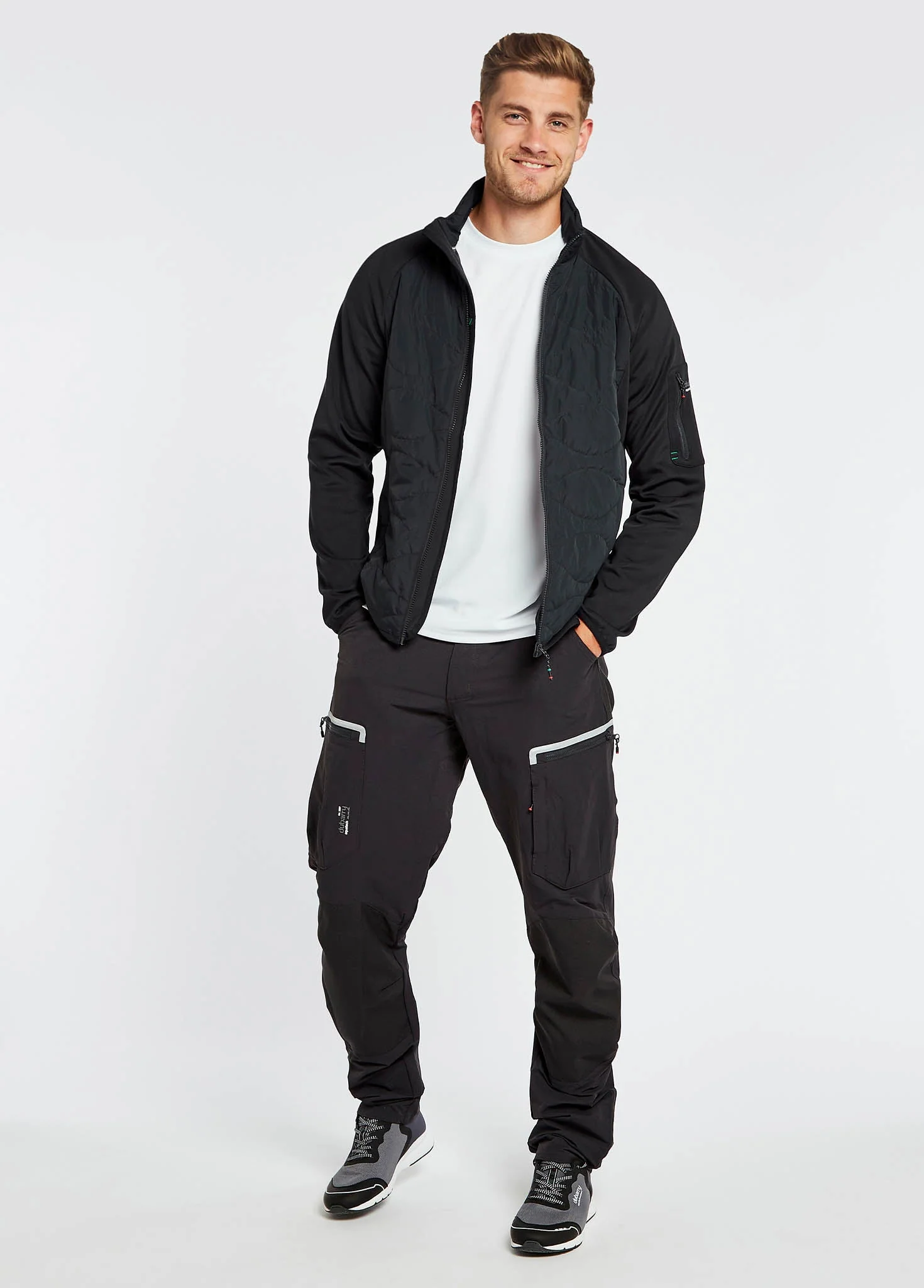 Atlantica Mens Hybrid Jacket - Graphite - Image 2