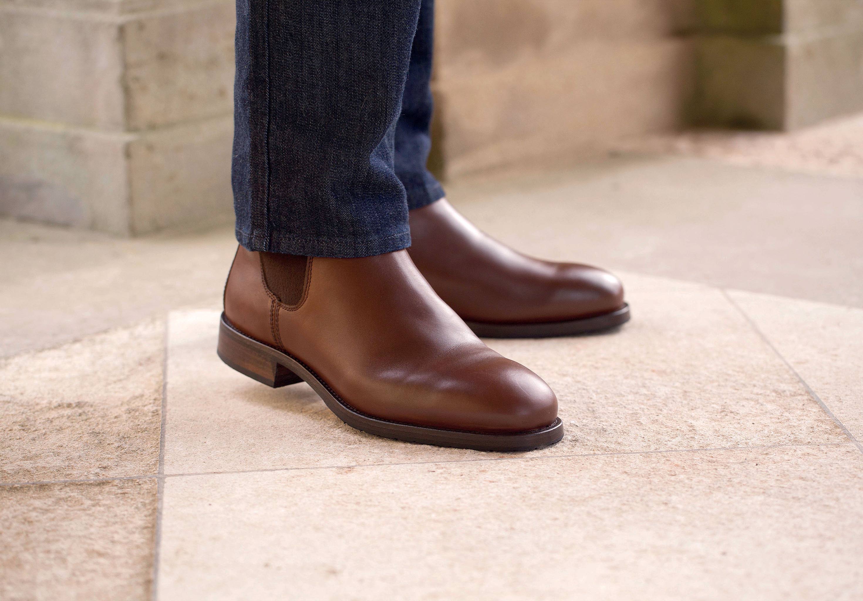 Kerry Leather Soled Boot - Chestnut - Image 3