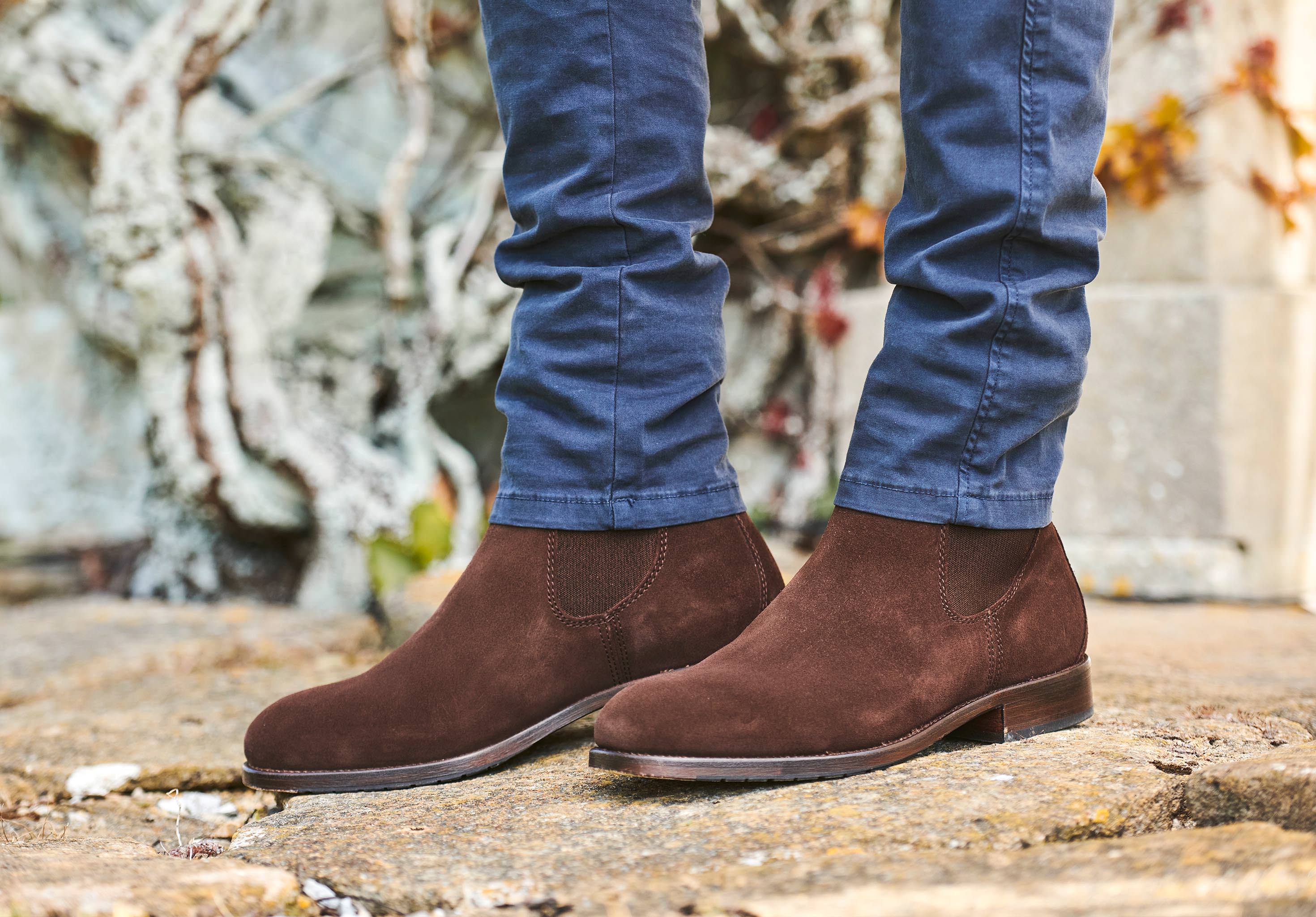 Kerry Leather Soled Boot - Cigar - Image 3