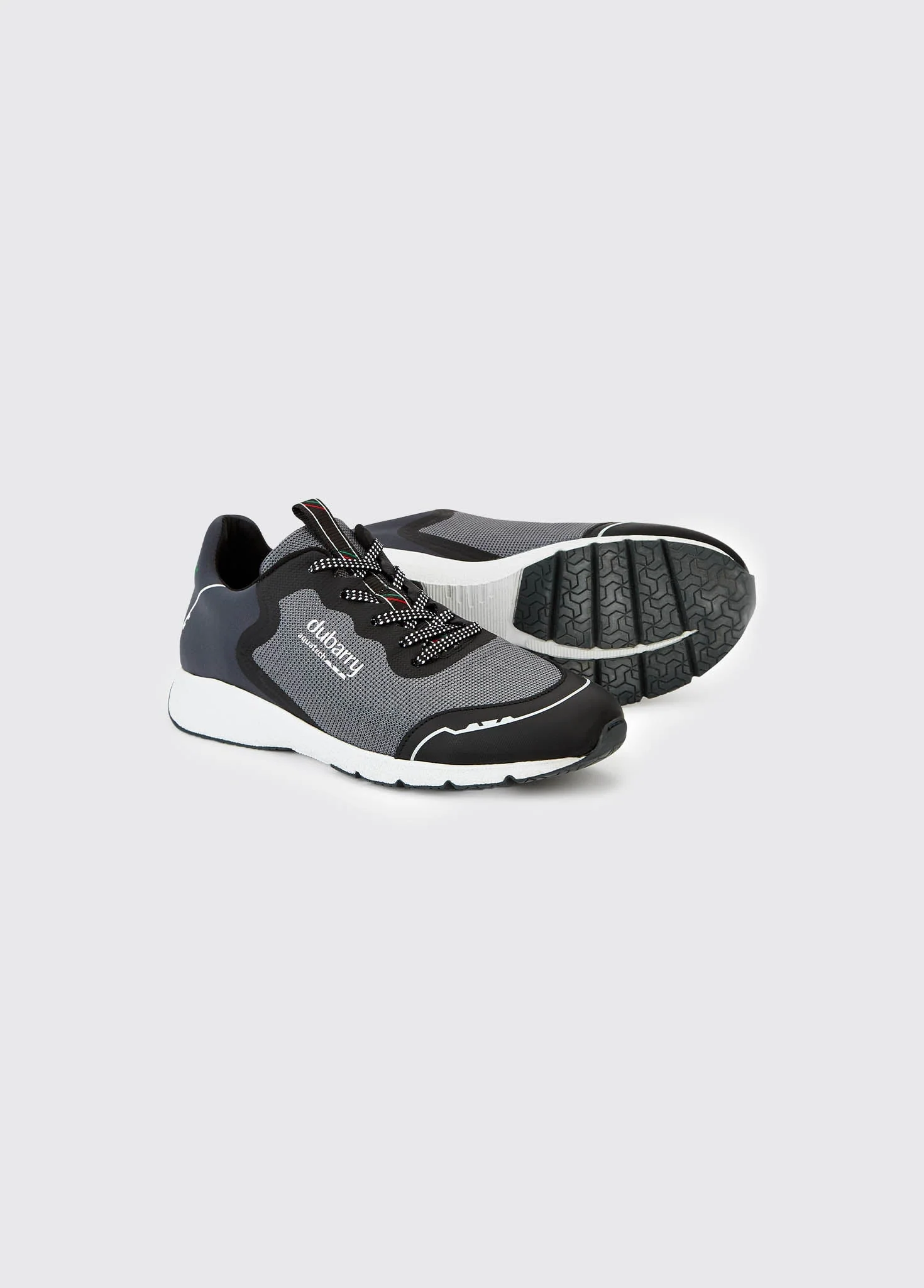 Palma Men's Lightweight Laced Trainer - Graphite - Image 2