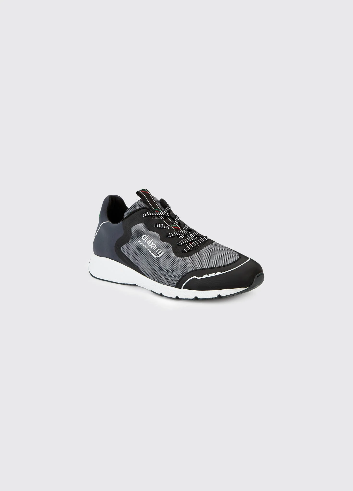 Palma Men's Lightweight Laced Trainer - Graphite - Image 5