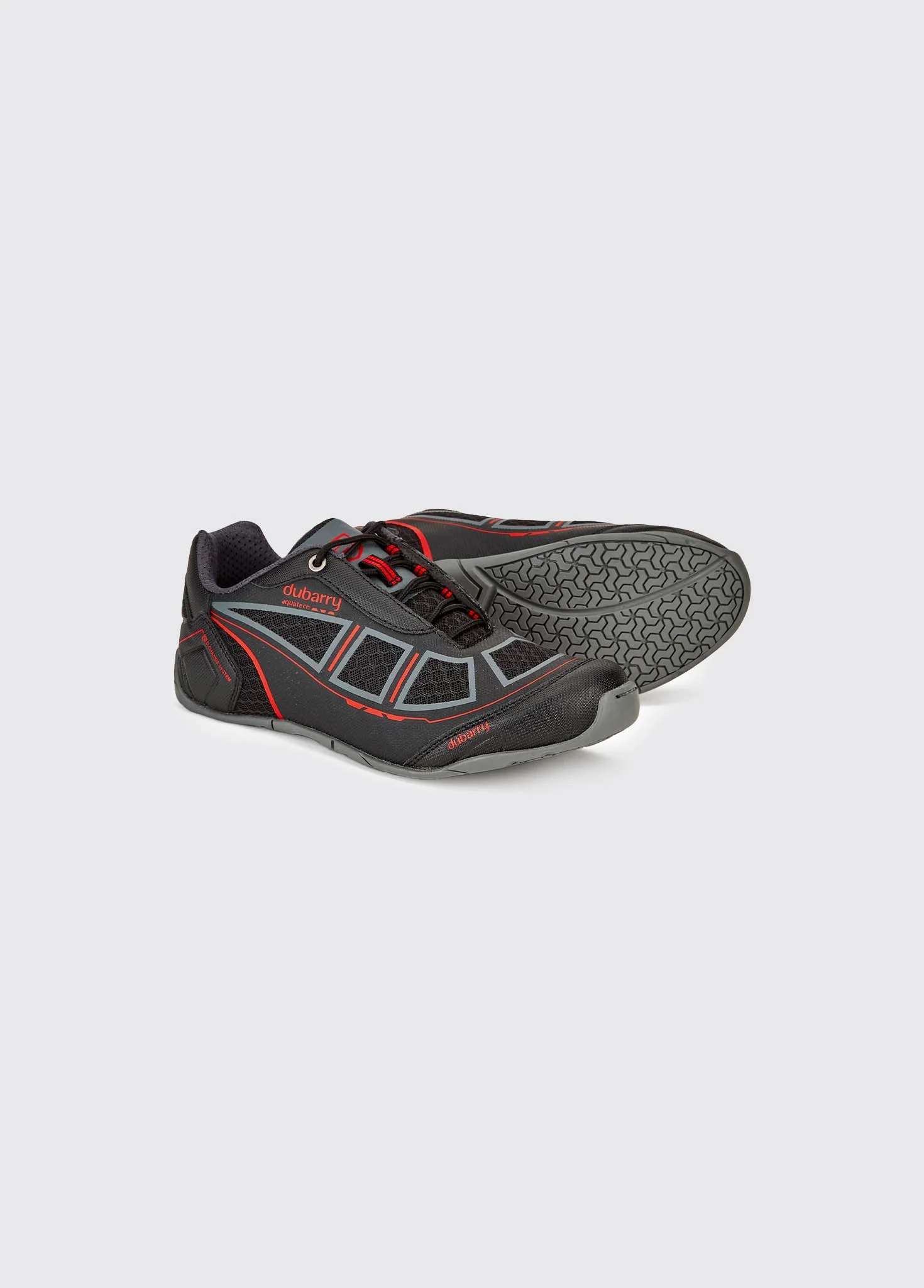 Sydney Men's Lightweight Performance Sailing Shoe - Black - Image 2