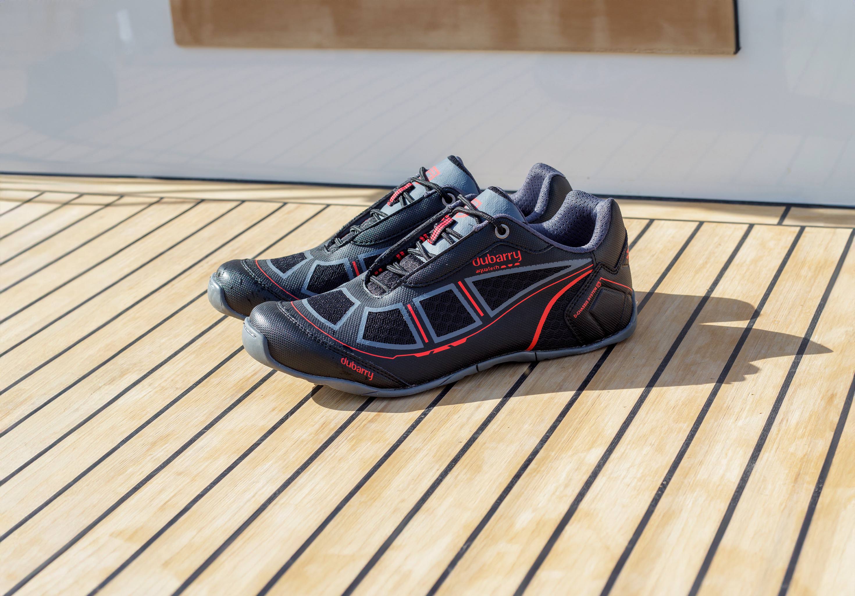 Sydney Men's Lightweight Performance Sailing Shoe - Black - Image 3