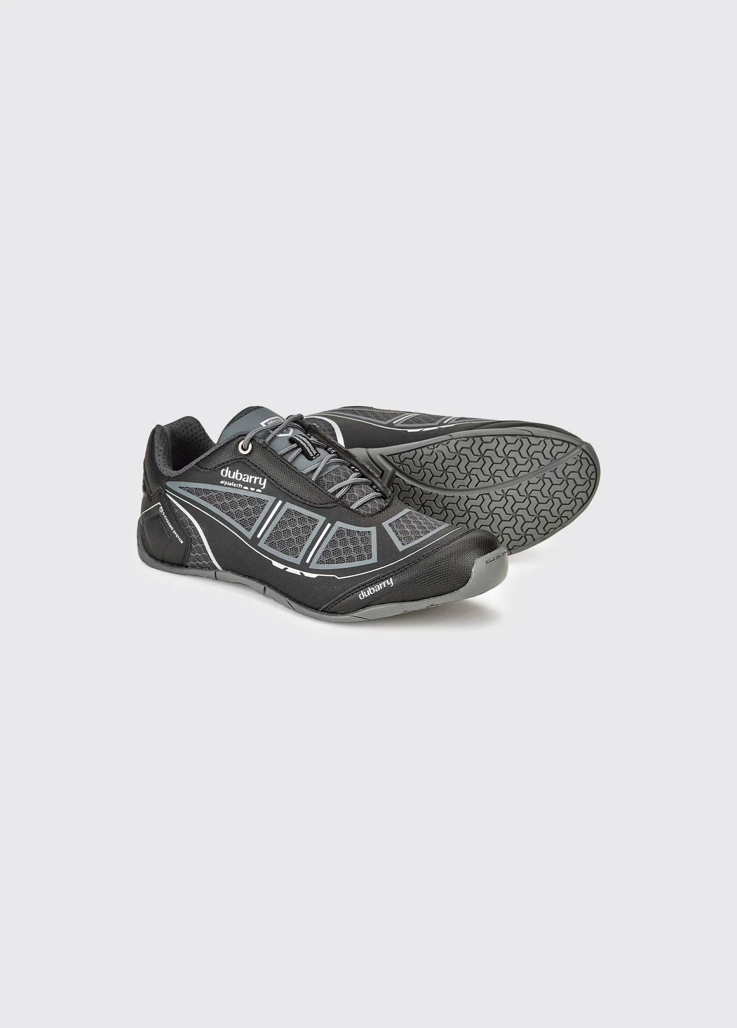 Sydney Men's Lightweight Performance Sailing Shoe - Carbon - Image 2