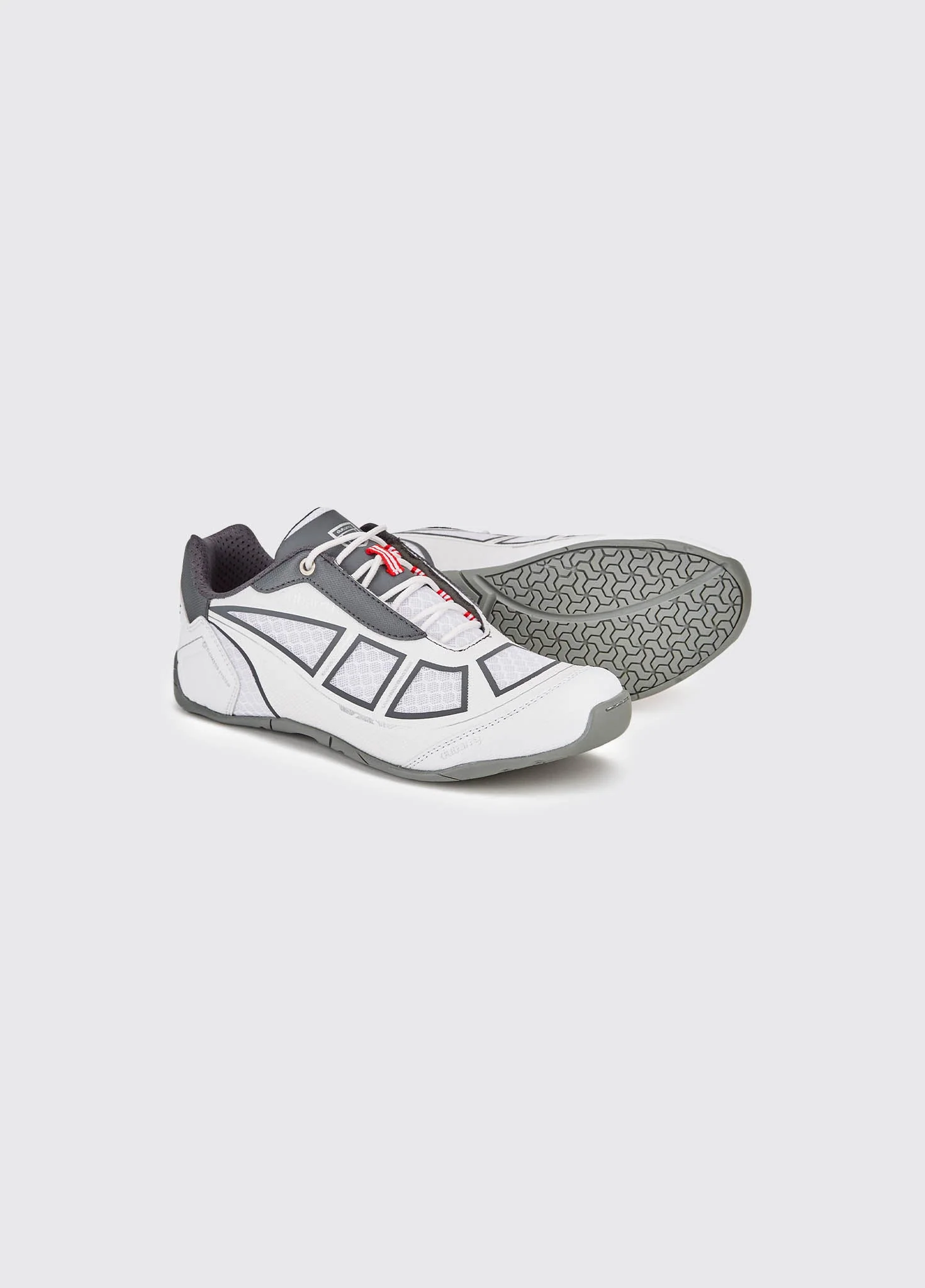 Sydney Men's Lightweight Performance Sailing Shoe - White - Image 2